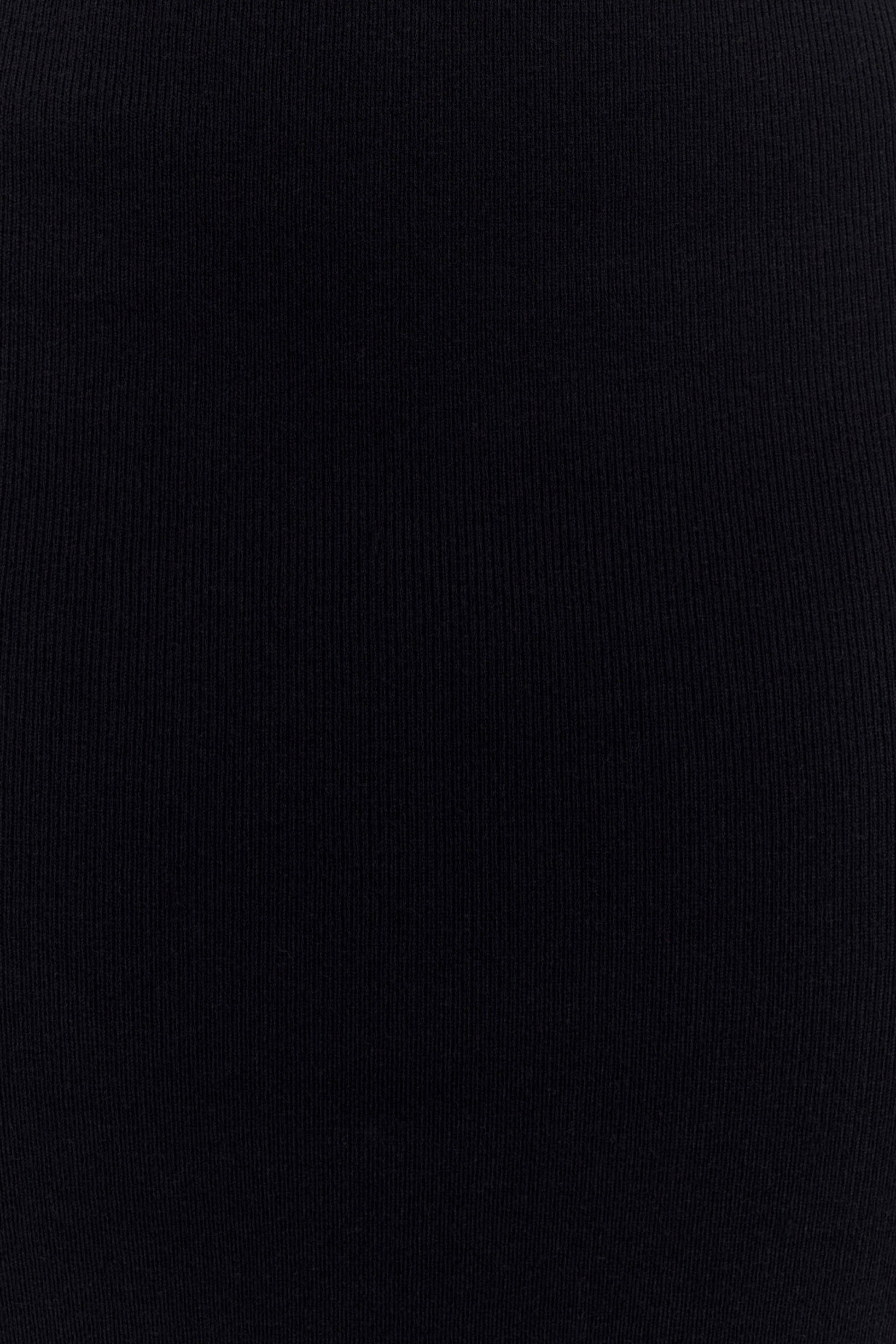 Culver Draped Twist Knit Midi Dress - Black #5