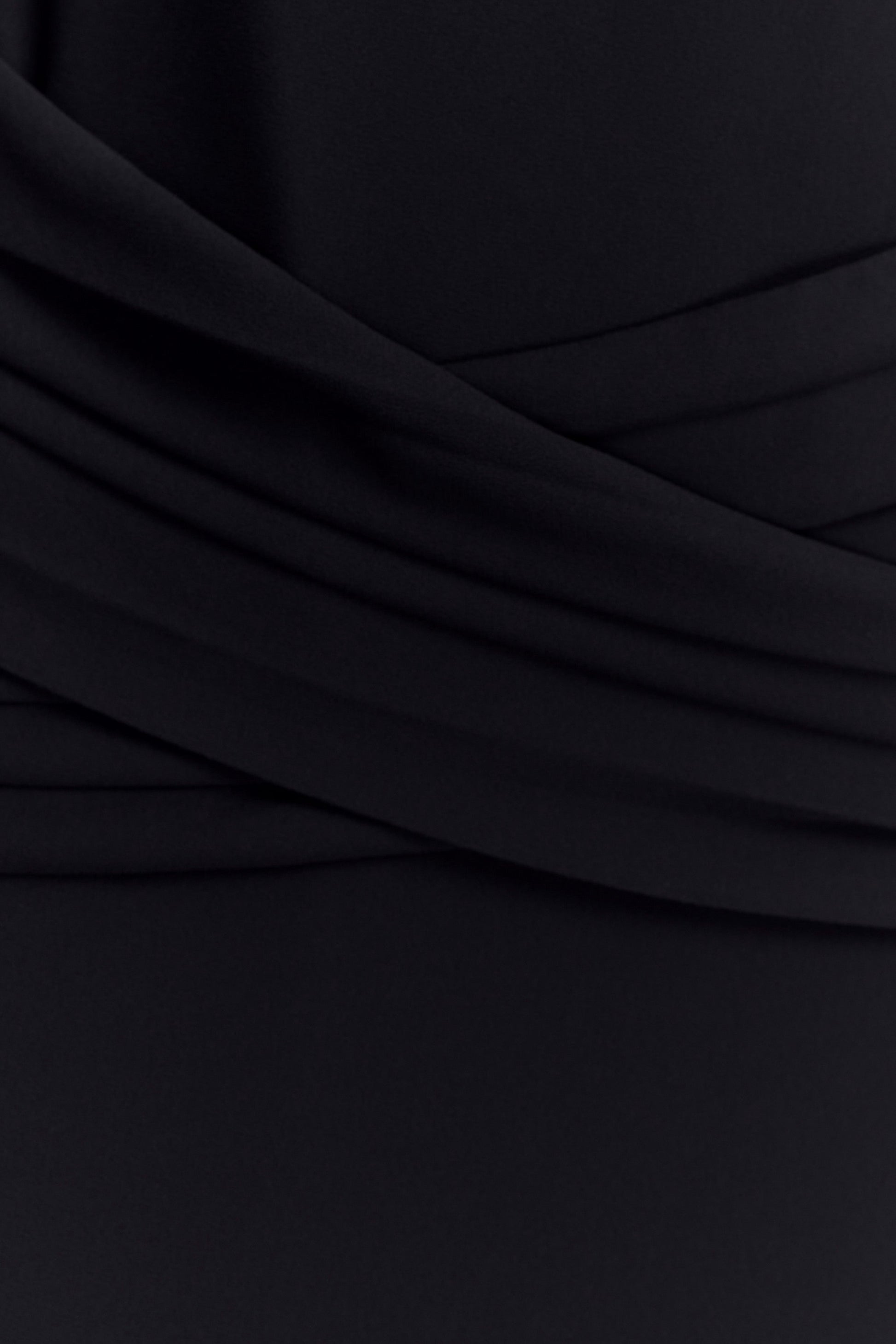 Analia Chiffon Maxi Dress - Black #6