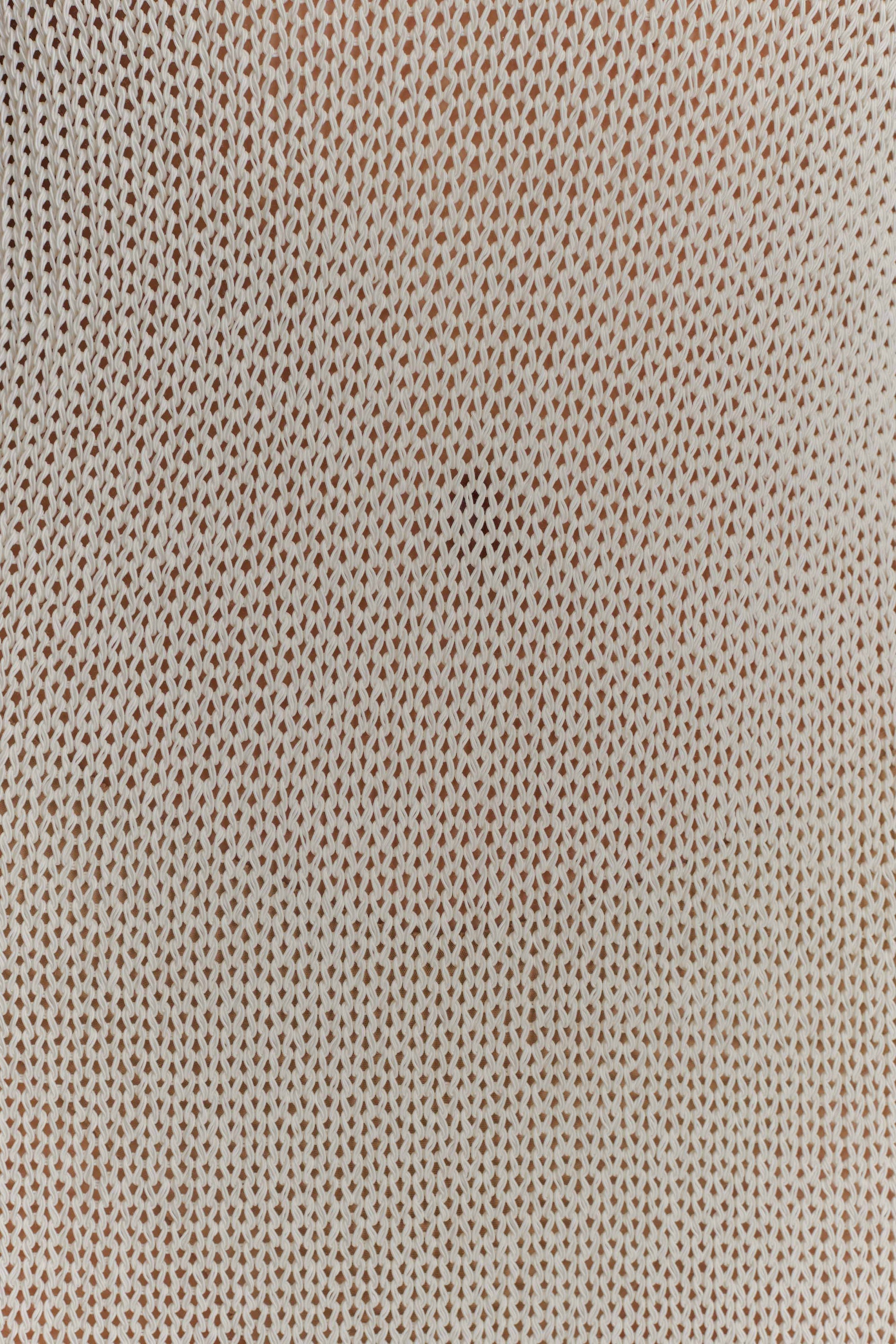 Ari Tape Yarn Knit Maxi Dress - White #6