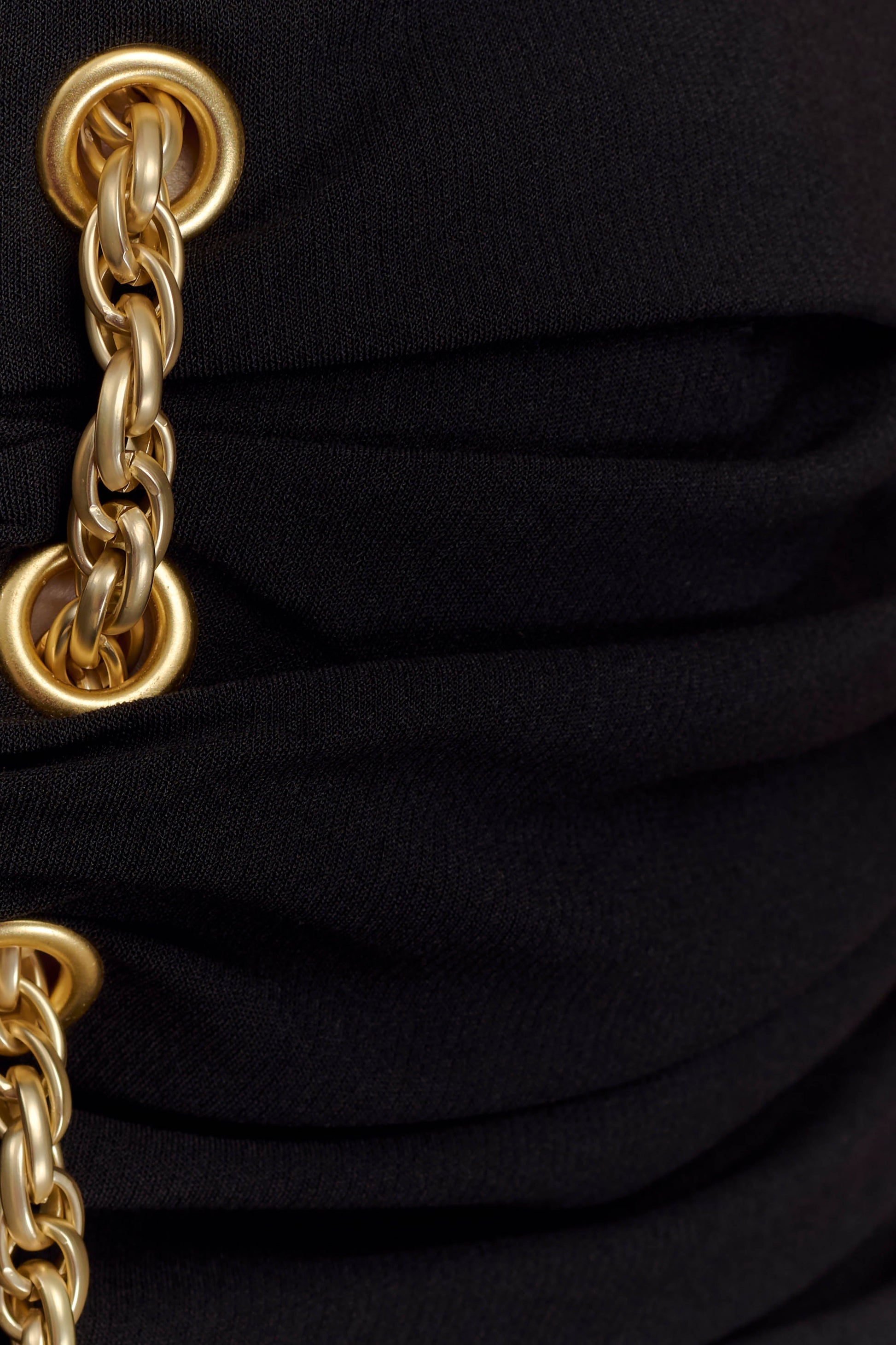 Axton Low Neck Maxi Dress - Black #5