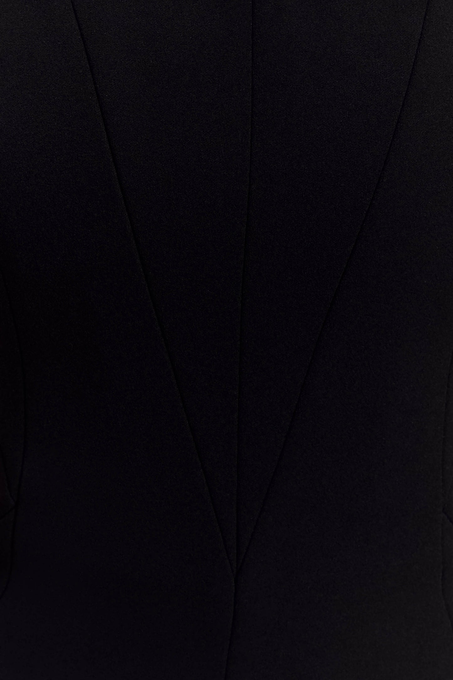 Kalila Strapless Crepe Maxi Dress - Black