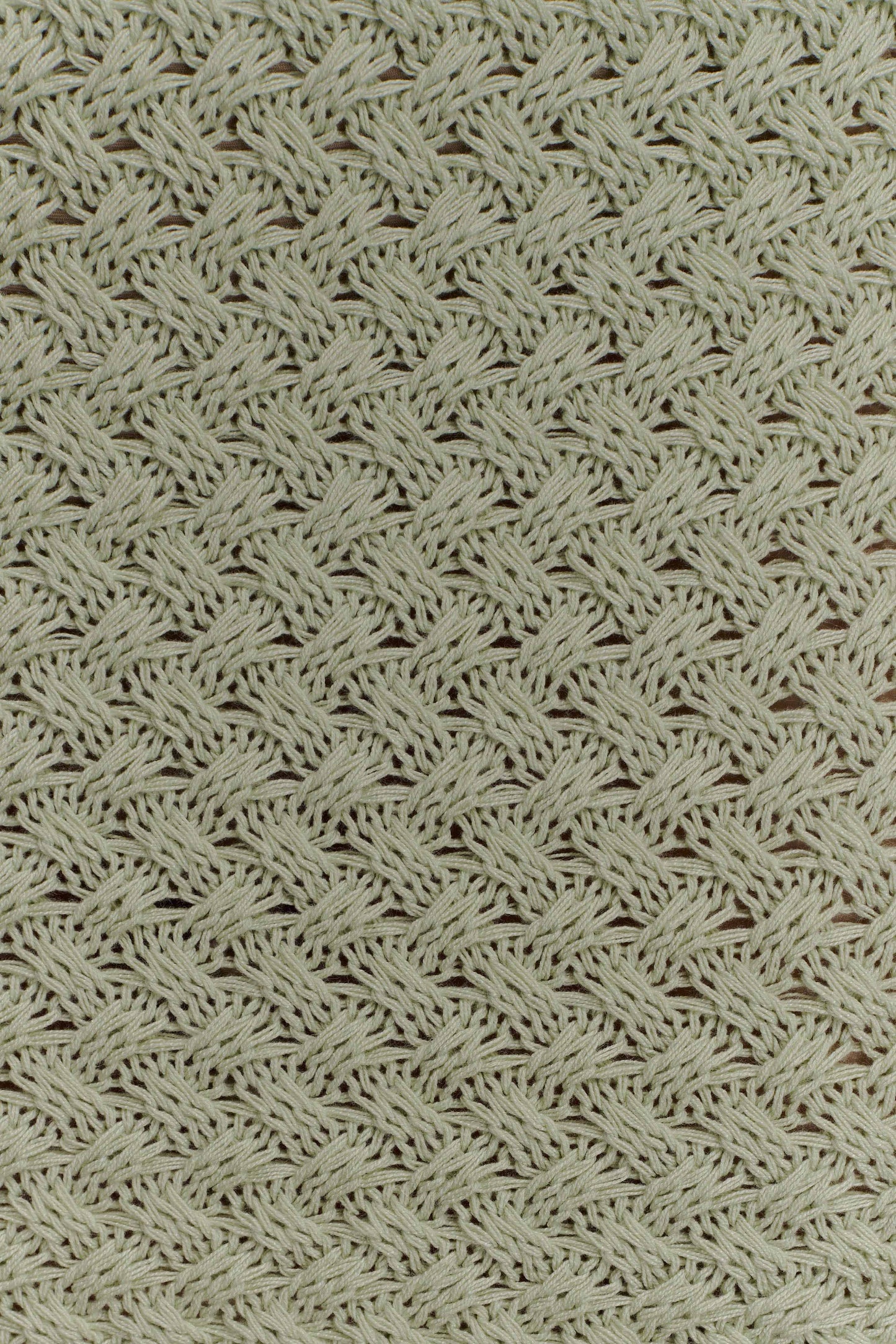 Terrymae Crochet Mini Skirt - Pastel Green