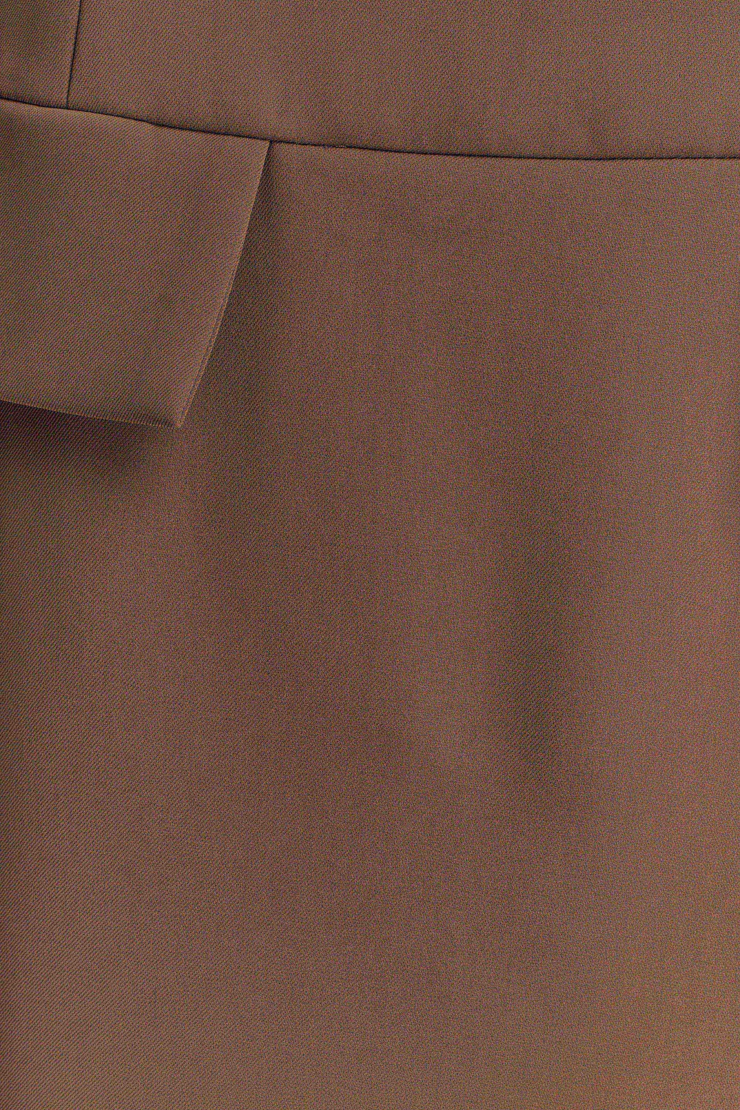 Cassie Column Maxi Skirt - Cacao Brown