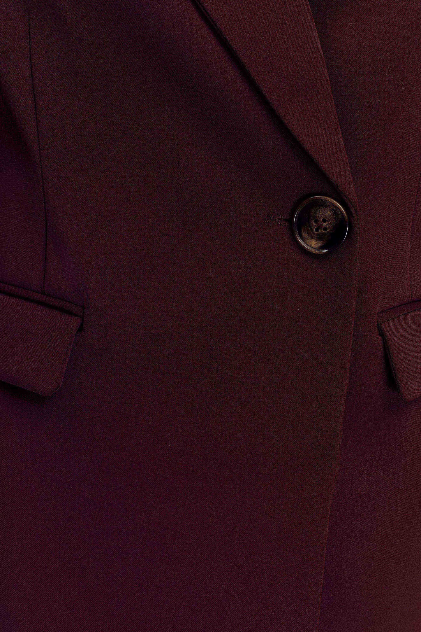 Mateo Oversized Blazer - Mahogany