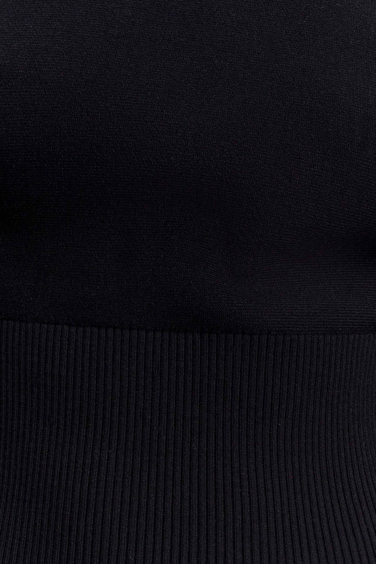 Ciaralee Cinched Waist Jumper - Black