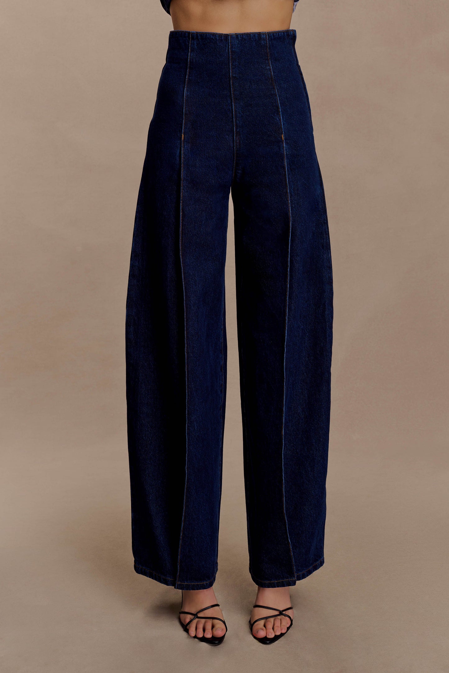 Beatrix High Rise Denim Jeans - Indigo Blue