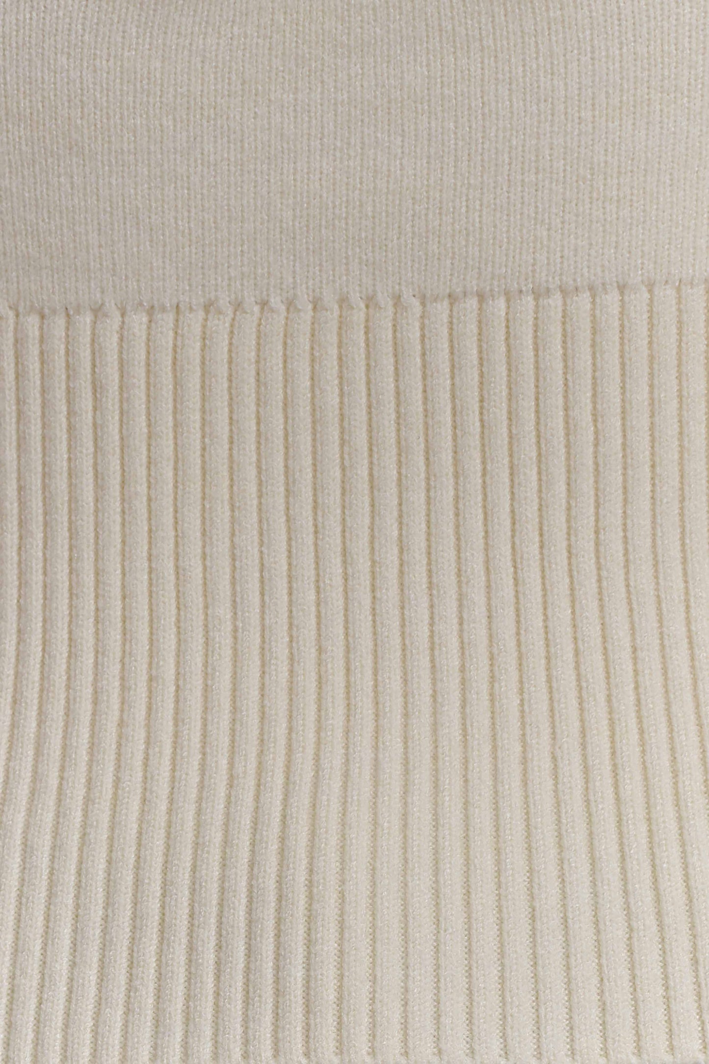 Carley Off Shoulder Knit Top - Ivory