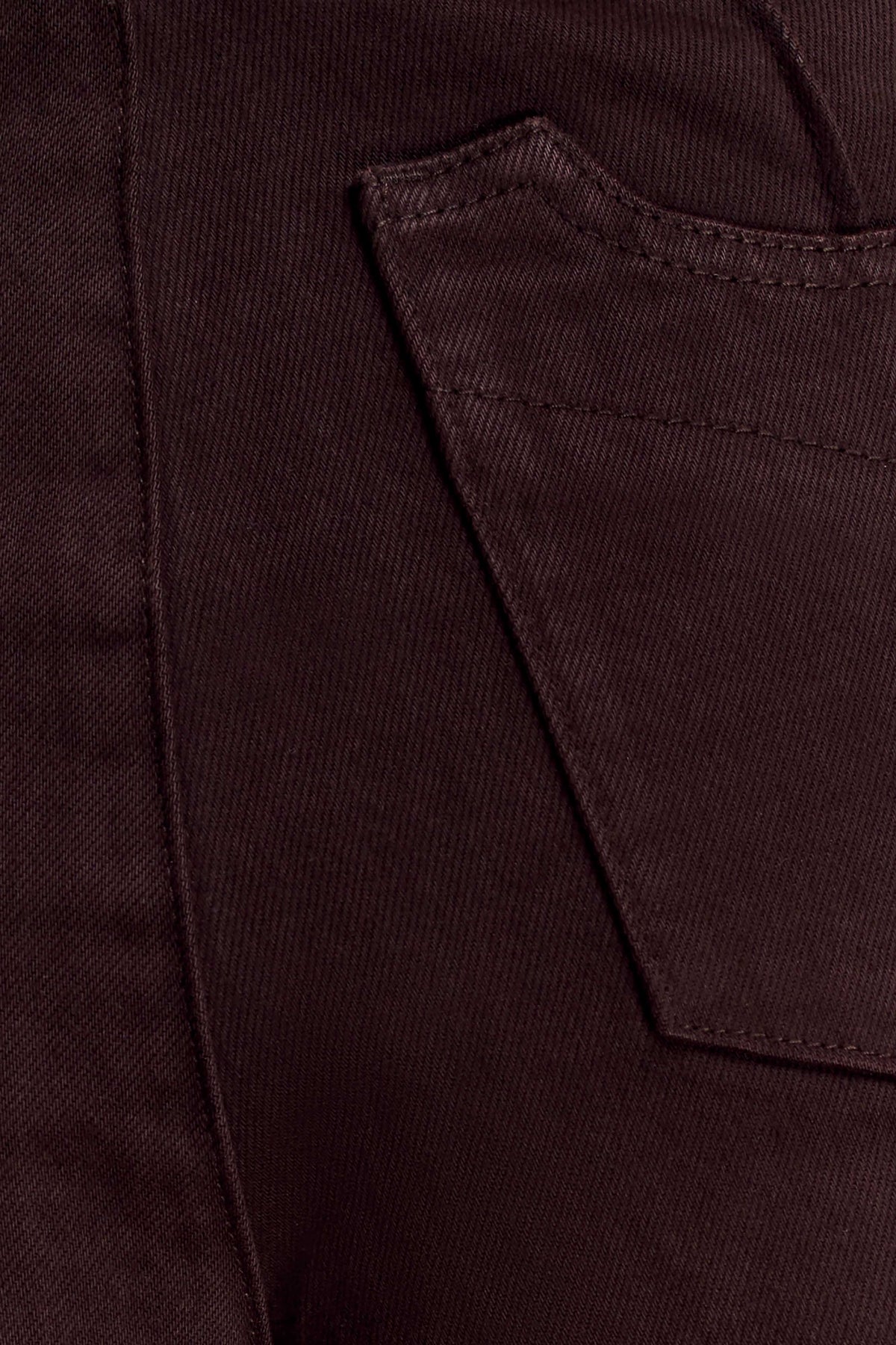 Beatrix High Rise Denim Jeans - Chocolate
