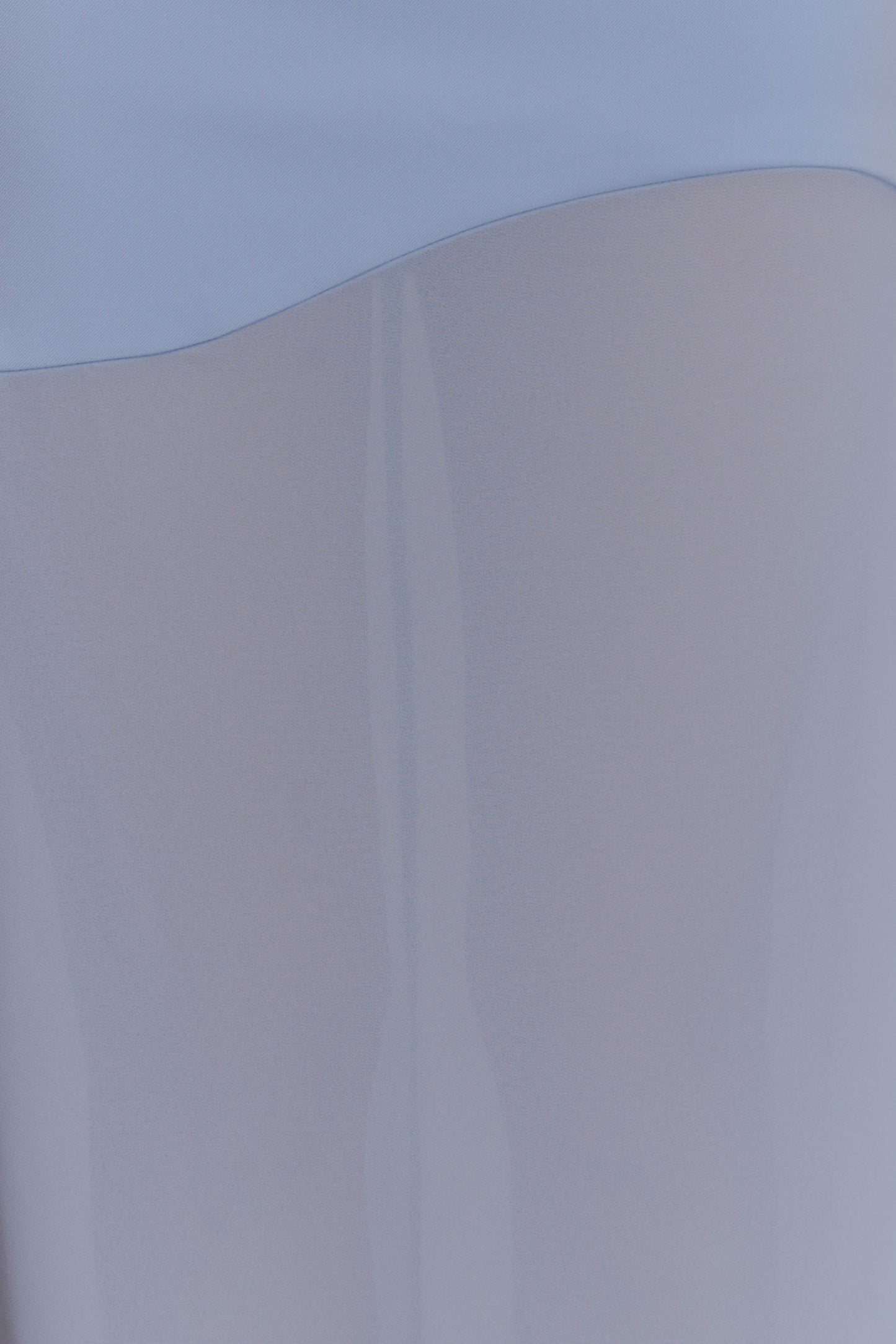 Mason Crepe And Chiffon Maxi Dress - Powder Blue