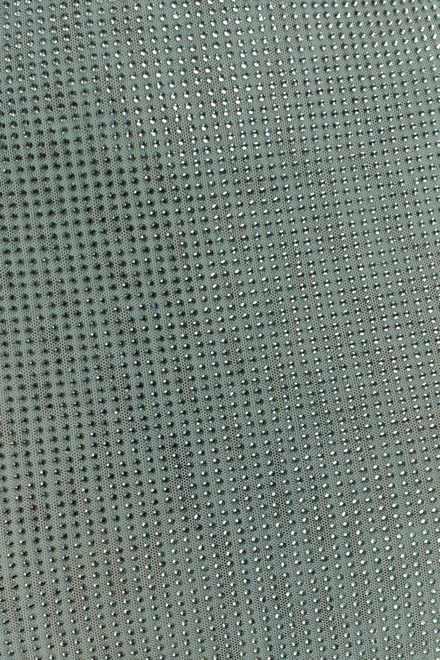 Jasmyn Hot Fix Mini Dress With Mesh Back - Mint