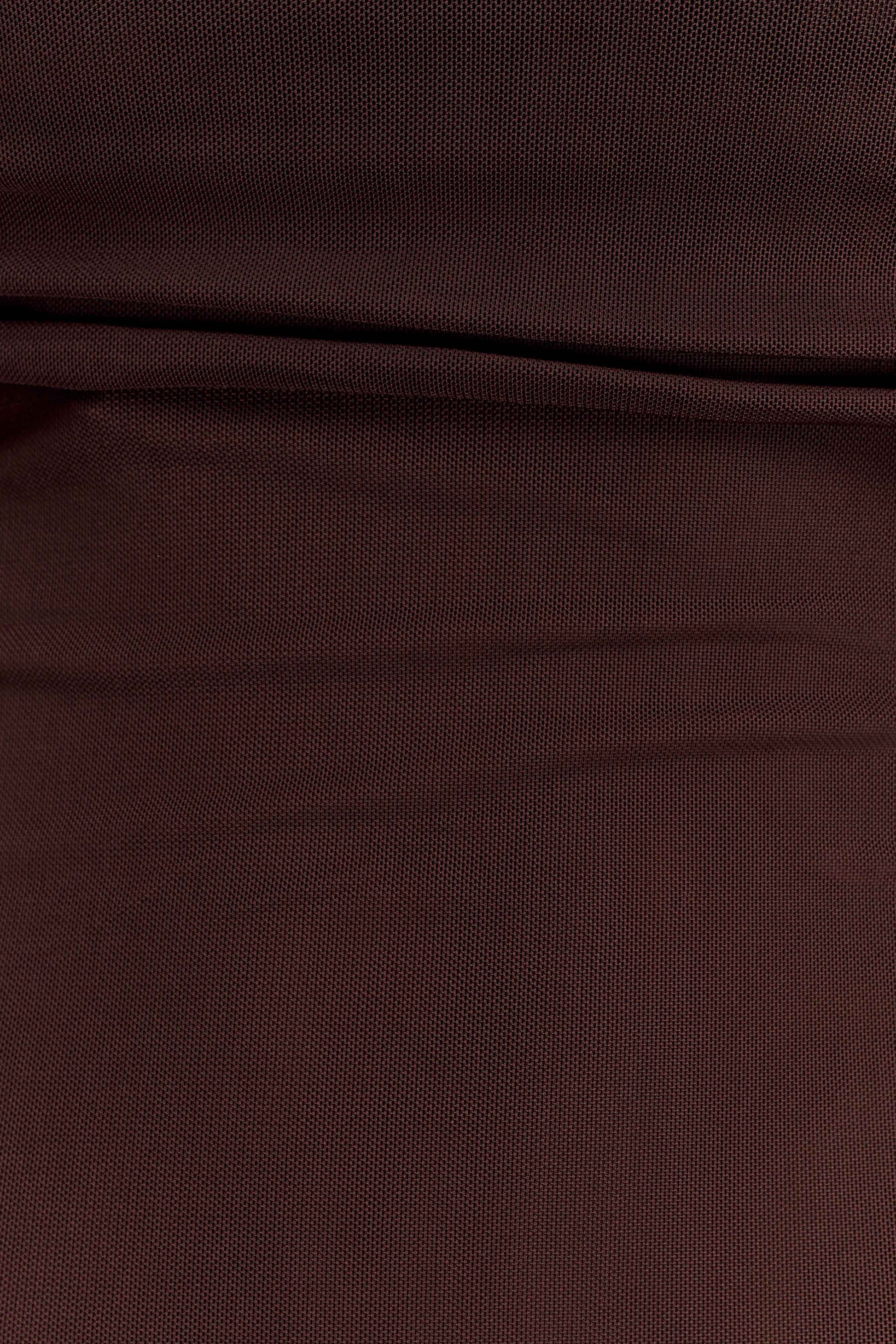 Josie Off Shoulder Mesh Maxi Dress - Dark Brown #8