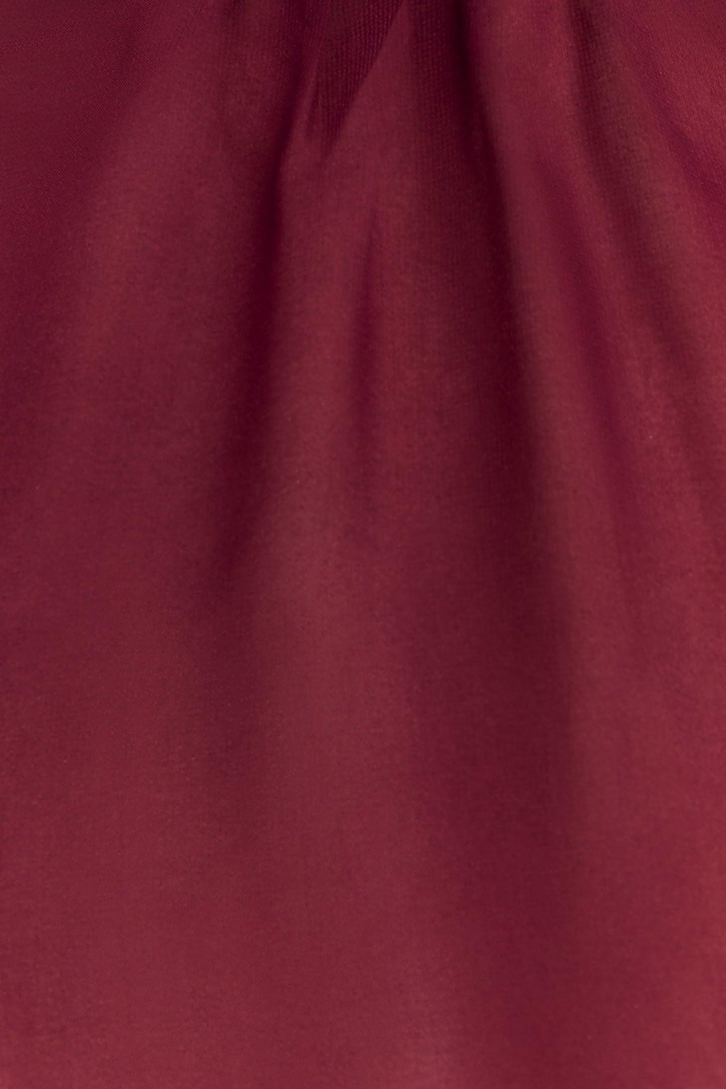 Nimah Chiffon Ruffle Mini Dress - Wine