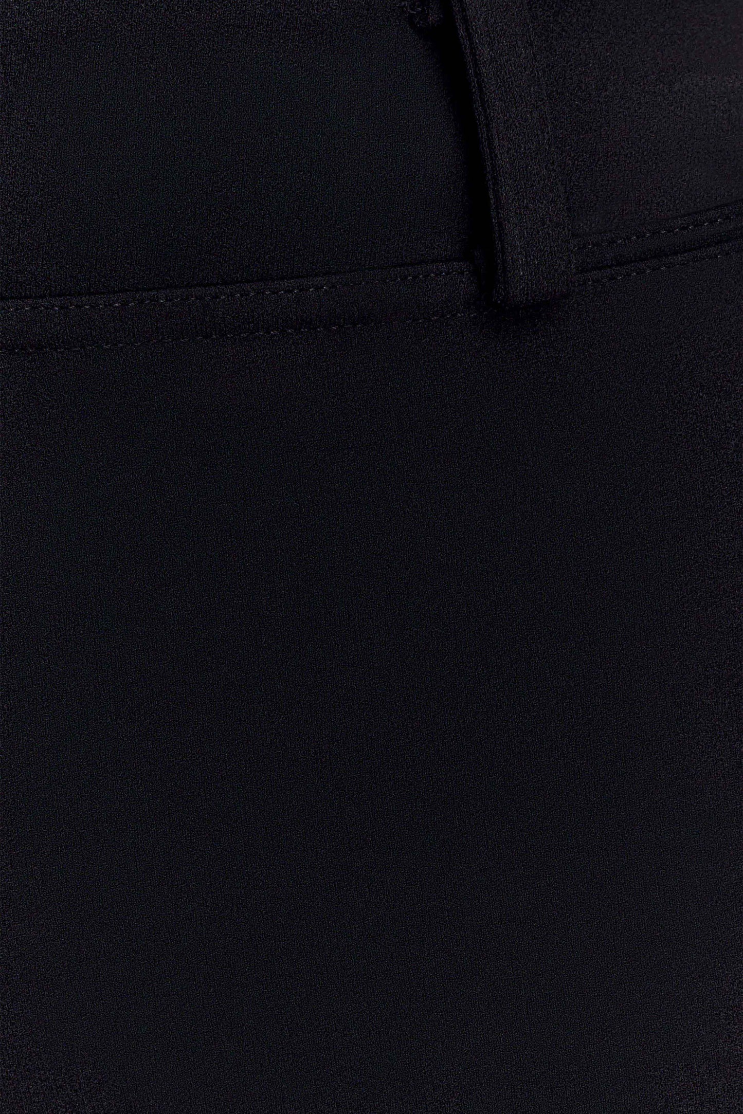 Blanca Stretch Crepe Capri Pants - Black