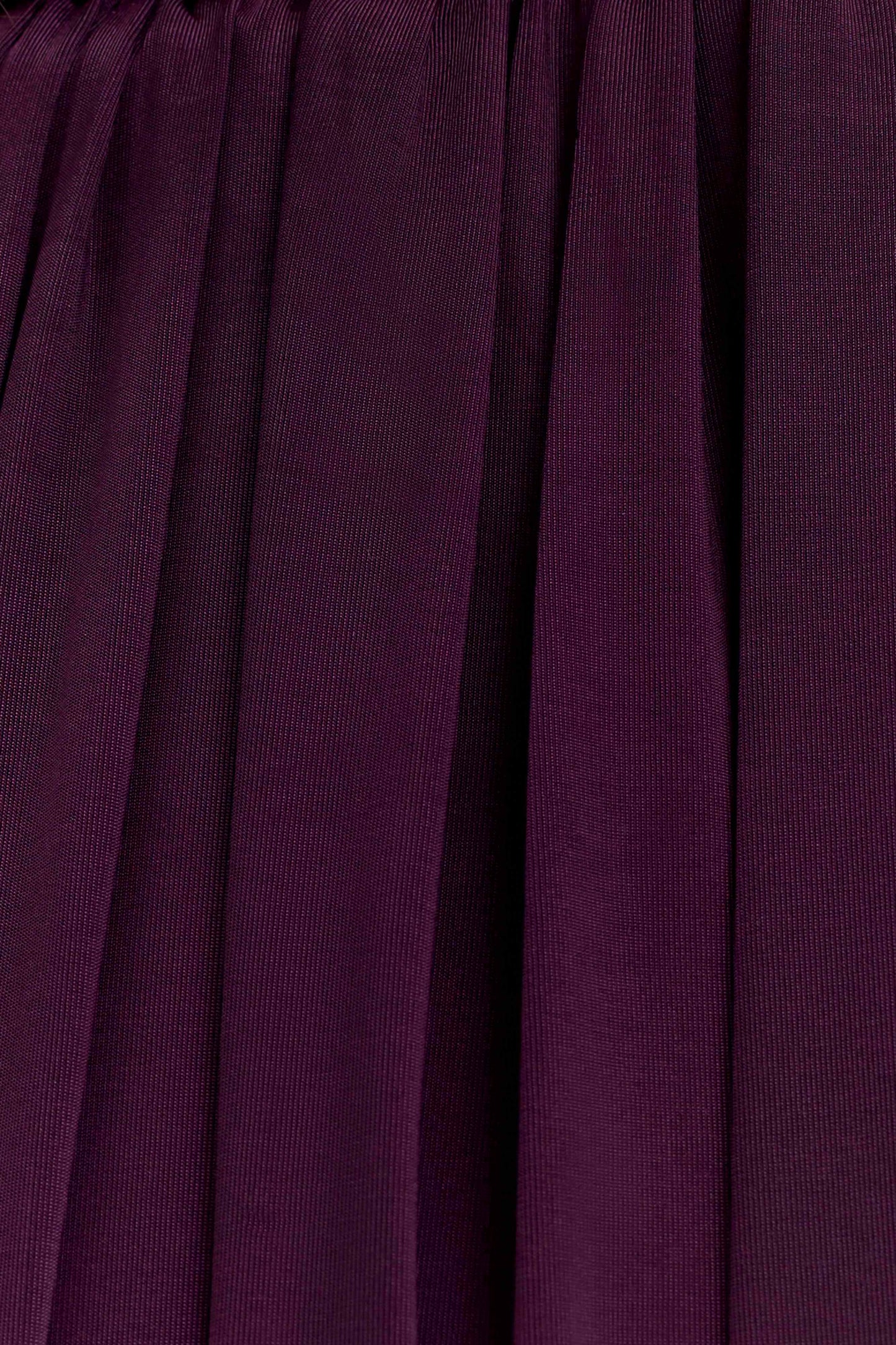 Erina Slinky Open Back Top - Aubergine