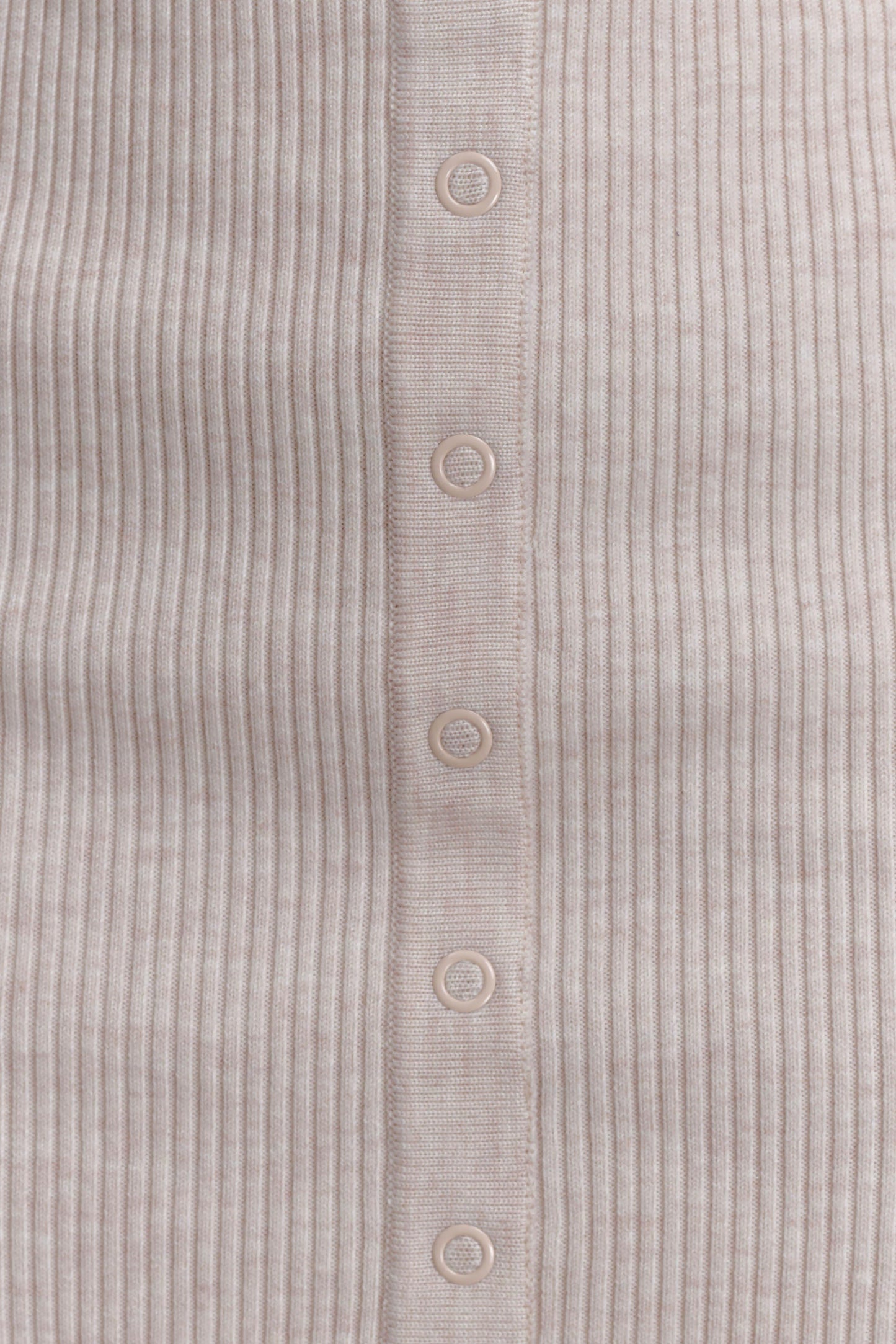 Xaden Wool Mix Knit Mini Dress - Oat Marle