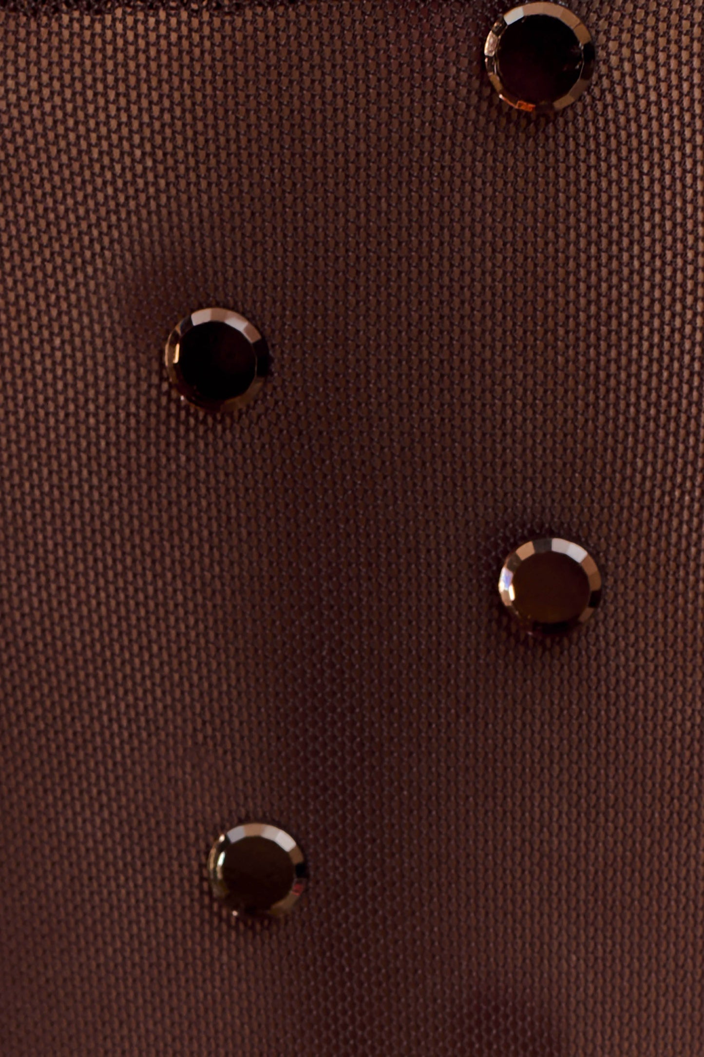 Jackie Longline Diamante Top - Chocolate