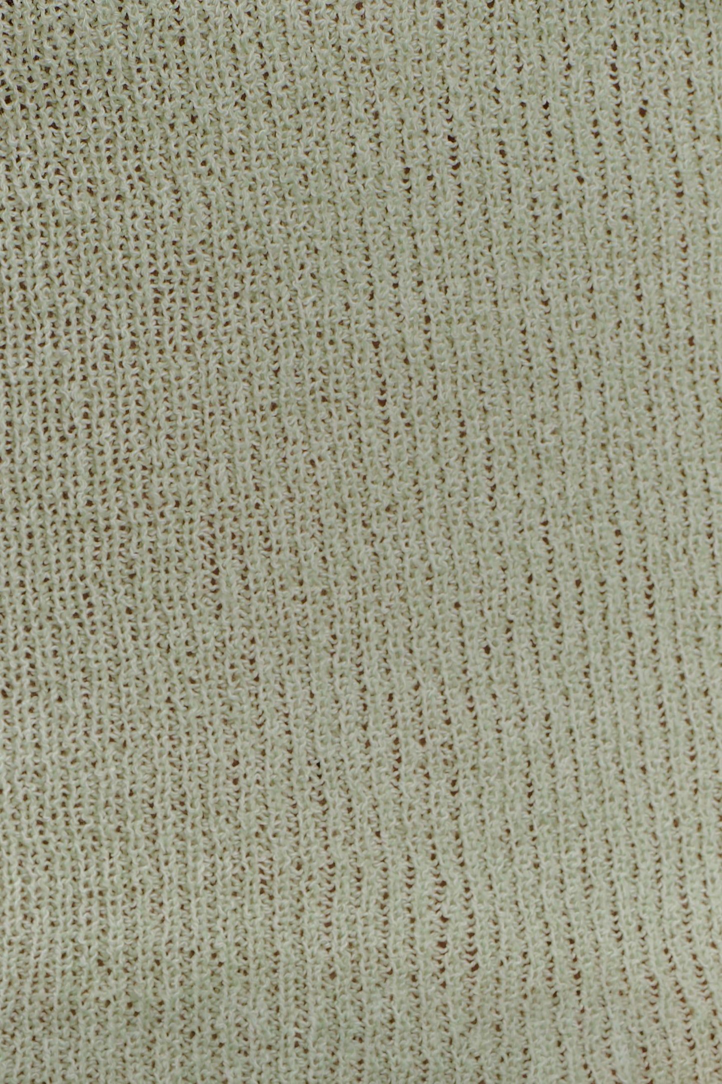 Samira Halter Knit Twist Top - Pastel Green