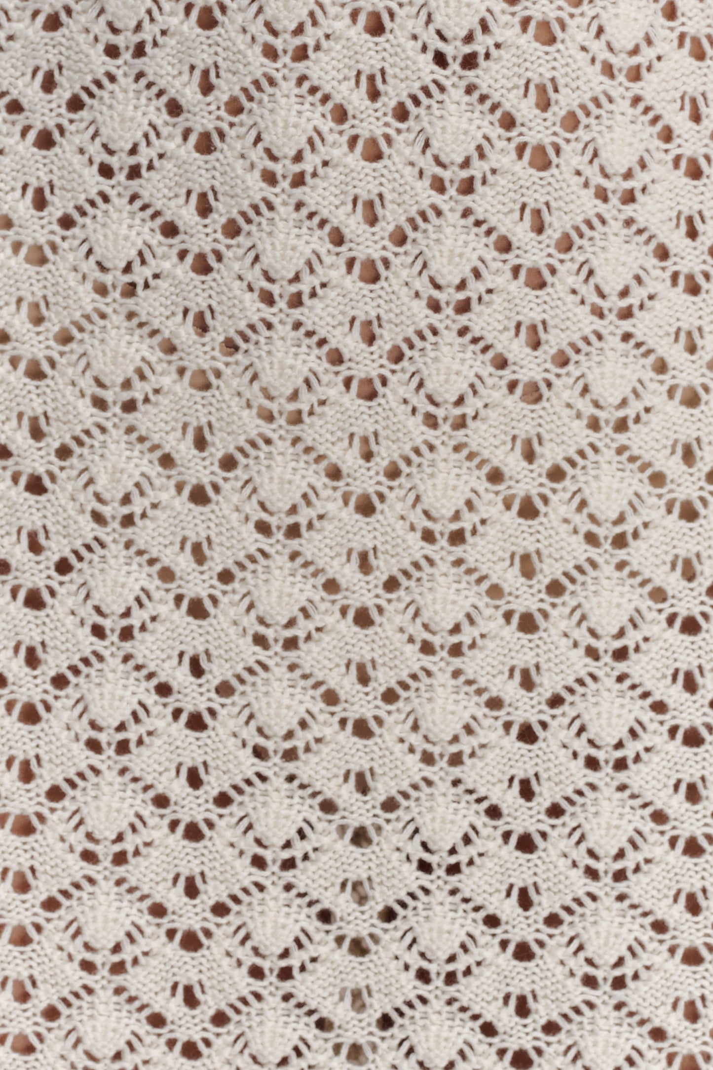 Deeliah Halterneck Crochet Maxi Dress - Ivory