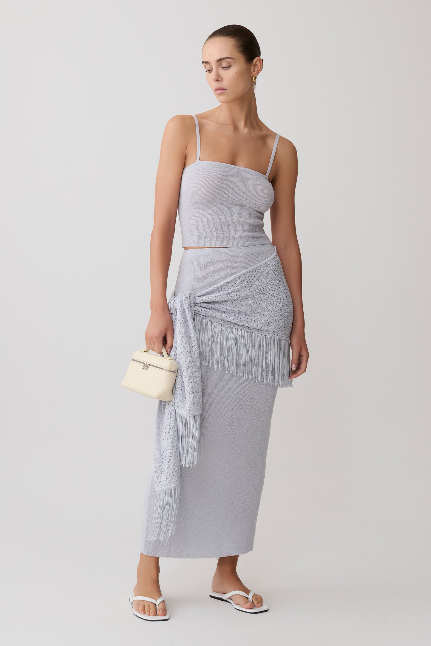 Jaytee Knit Top - Sky Blue