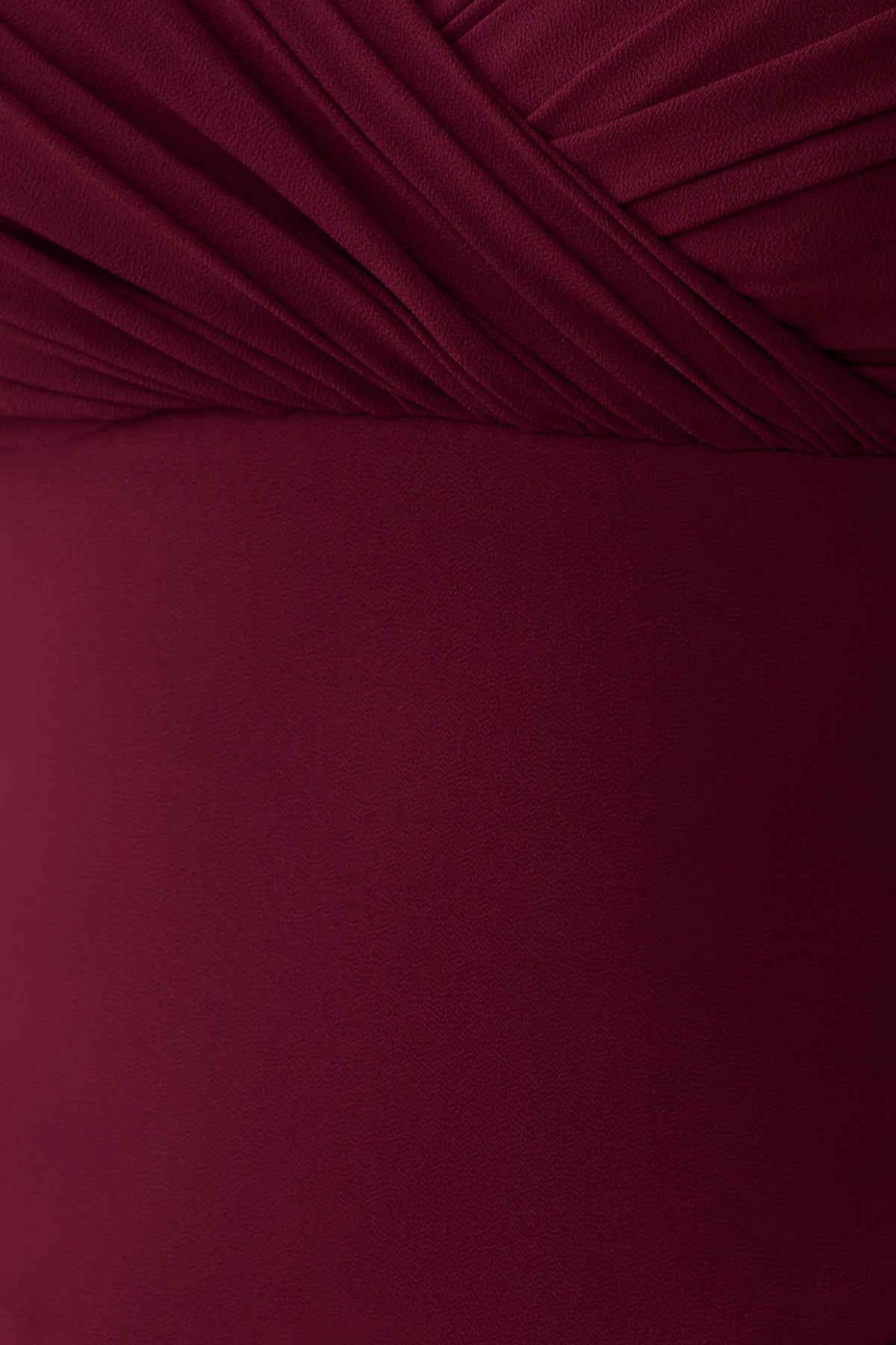 Mabel Off Shoulder Chiffon Maxi Dress - Merlot