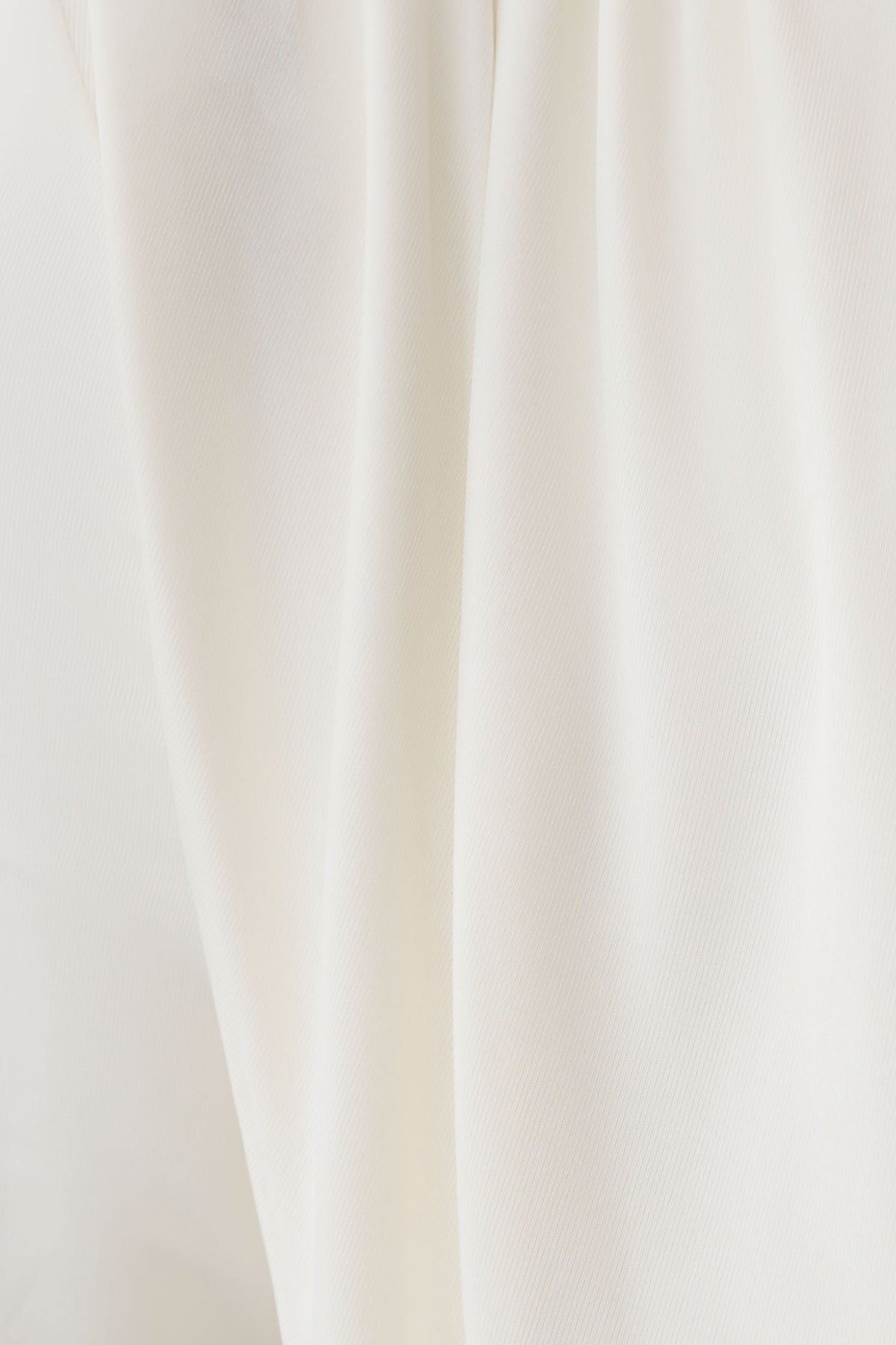 Ren Cowl Long Sleeve Slinky Bodysuit - Ivory