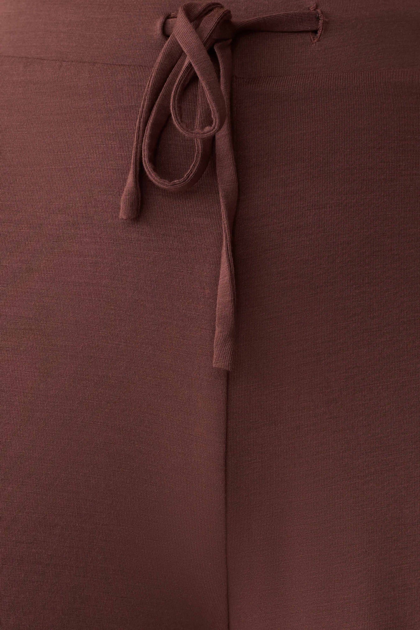 Dewi Wide Leg Modal Pants - Chocolate