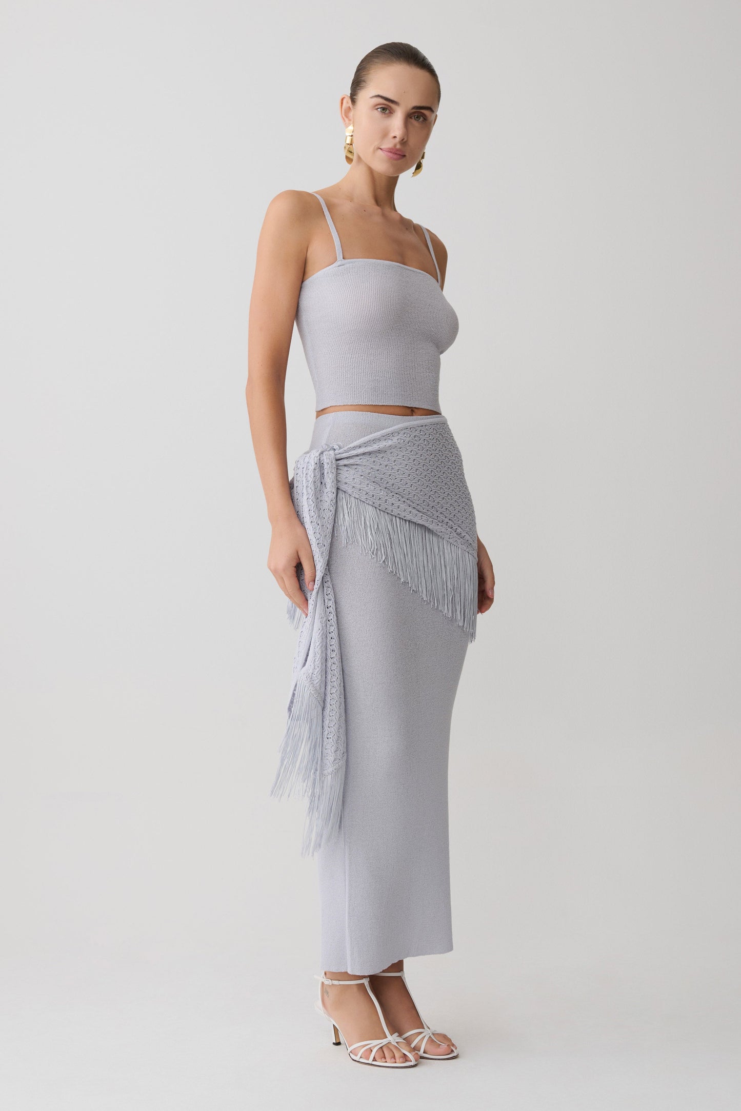 Jaytee Knit Top - Sky Blue