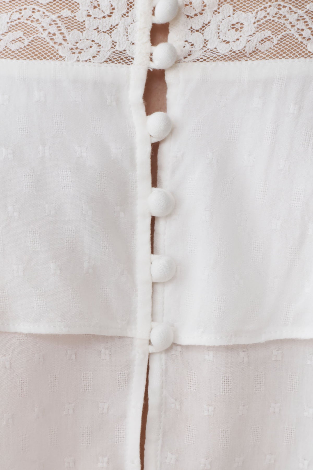 Skylar Lace Sleeveless Crop Top - White
