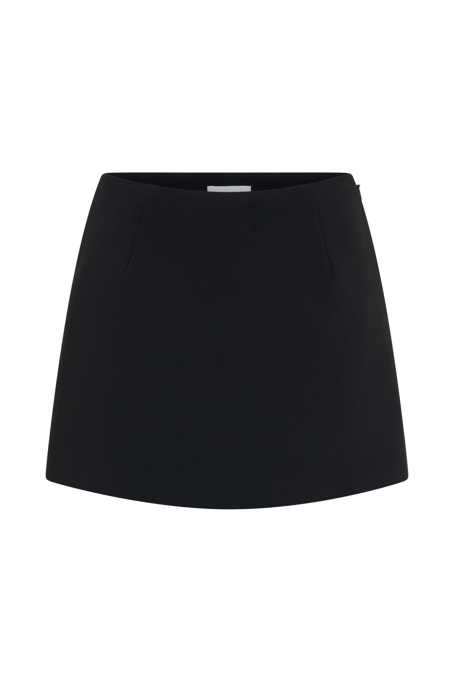Alix Suiting Mini Skort - Black