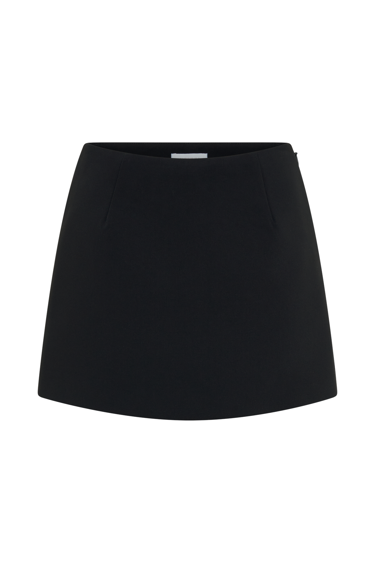 Alix Suiting Mini Skort - Black