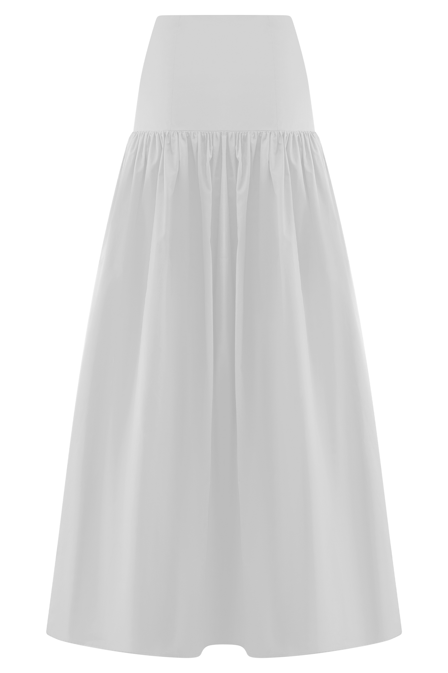 Autumn Maxi Skirt - White