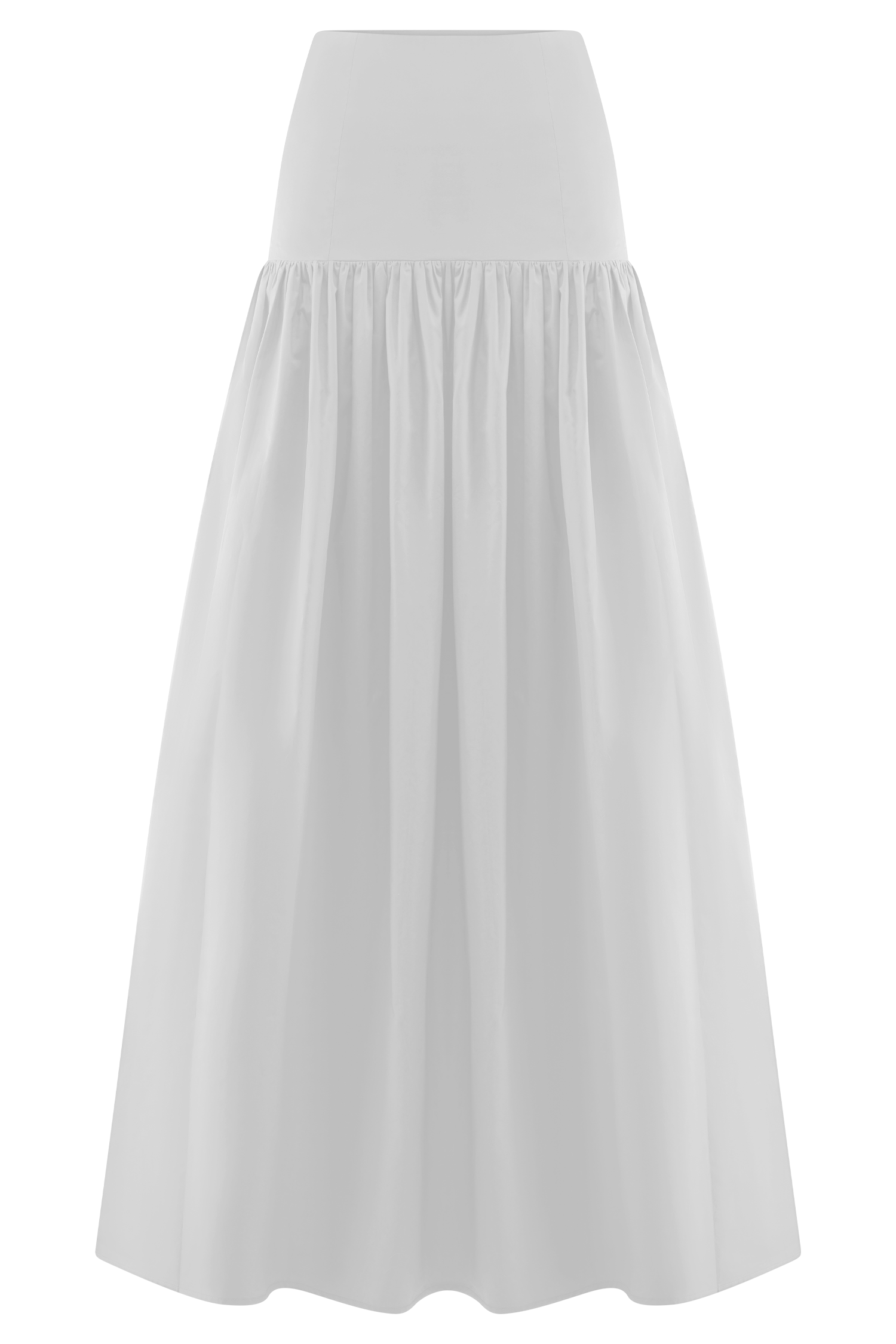 Autumn Maxi Skirt - White #8
