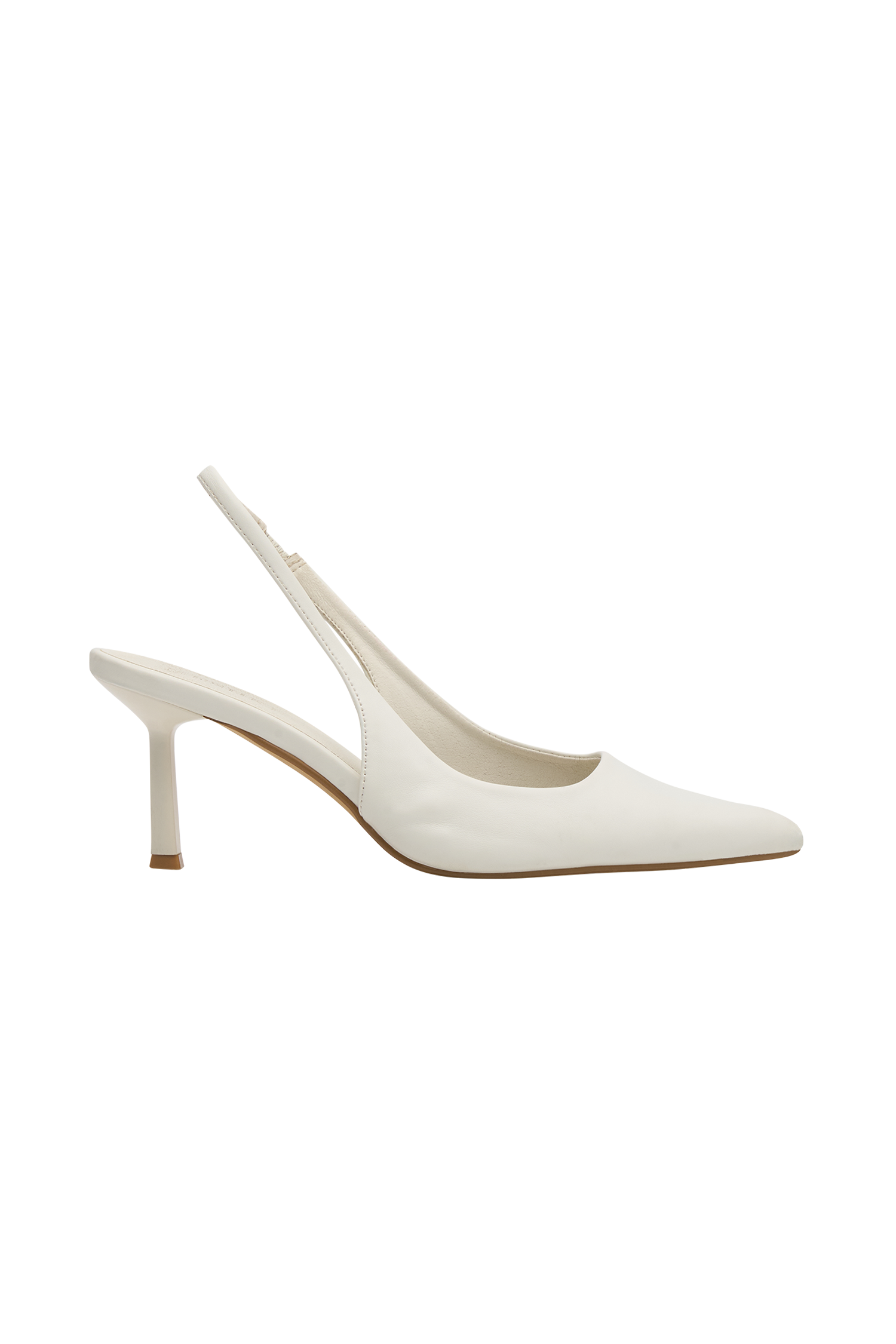 Dasha Sling Back Heels - Ivory #8