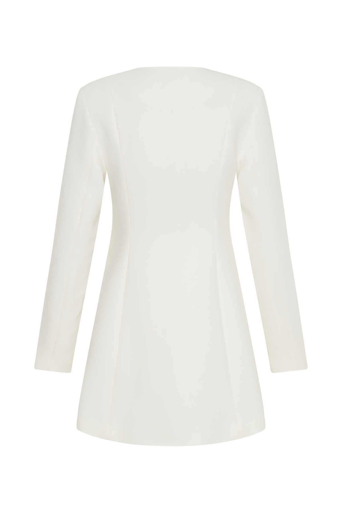 Hurley Long Sleeve Blazer Mini Dress - Ivory