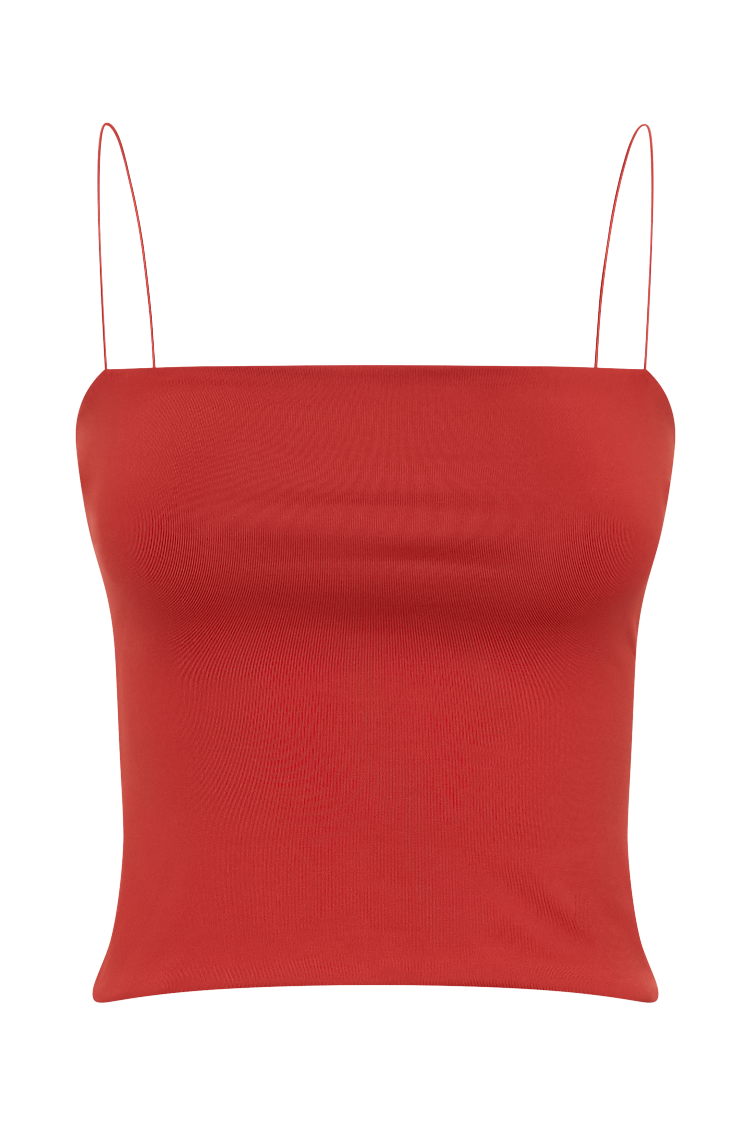 Arya Longline Spaghetti Strap Top - Ruby #10