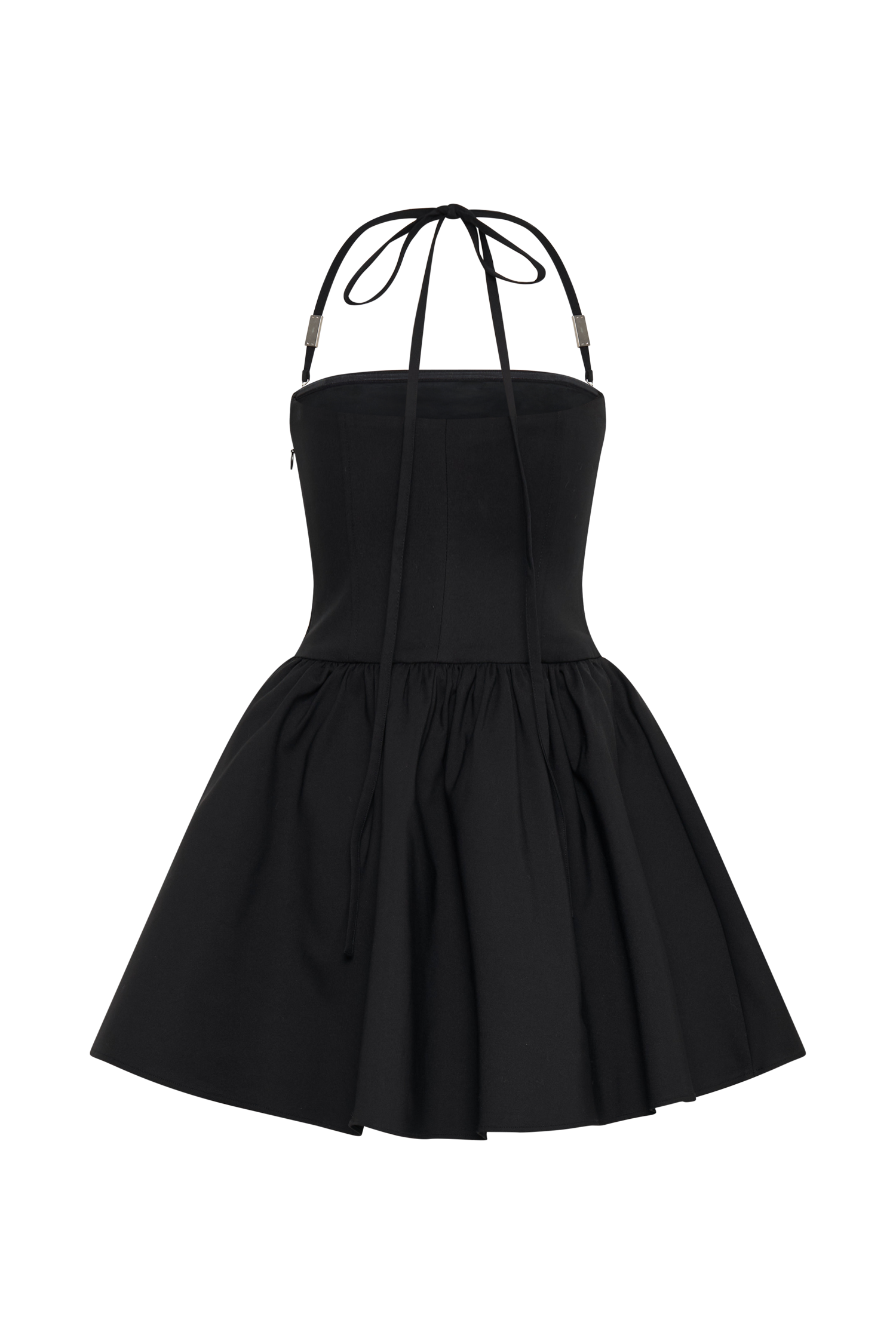 Ruby Halter Mini Dress - Black #8