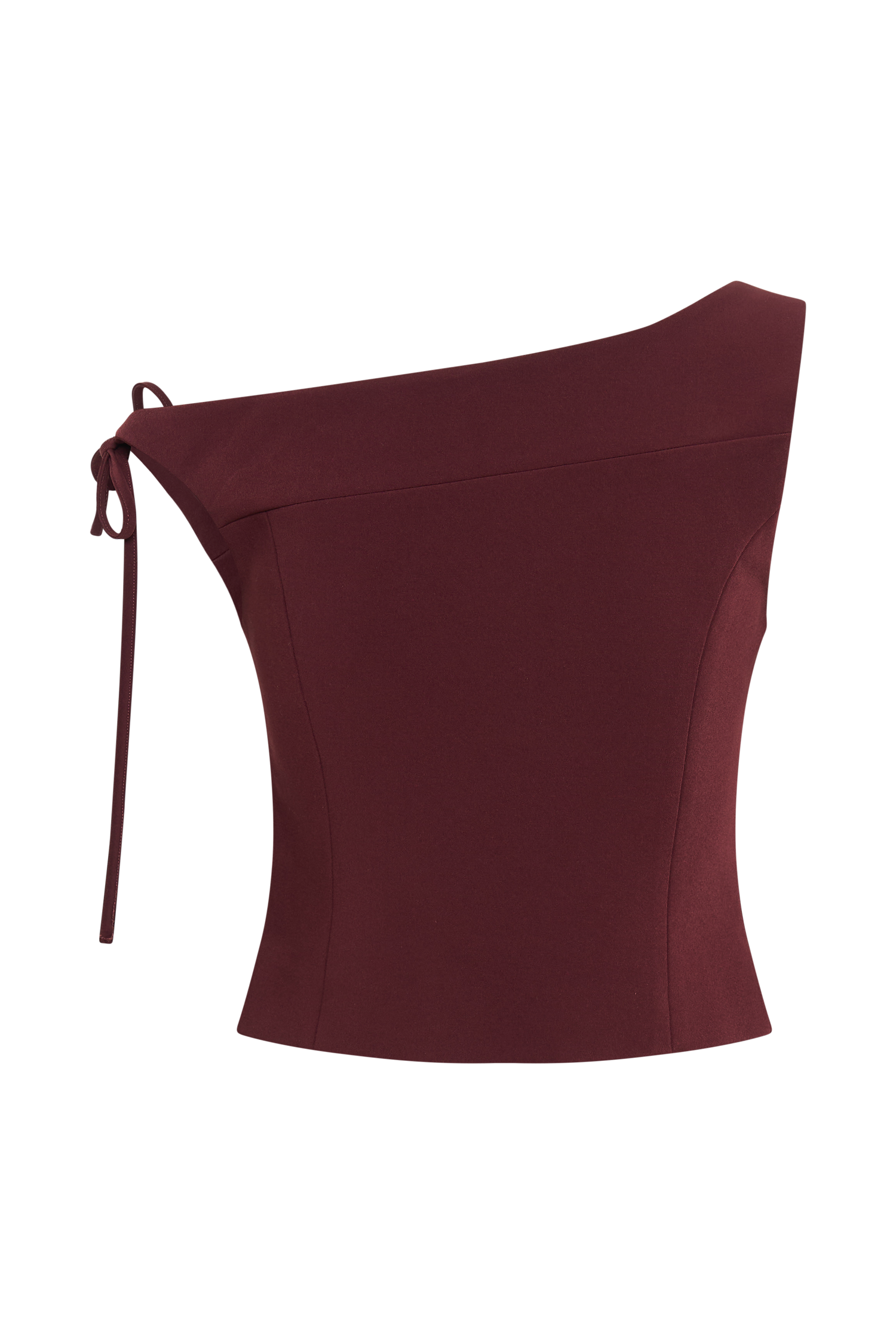 Ramsey Suiting Off Shoulder Top - Plum #8
