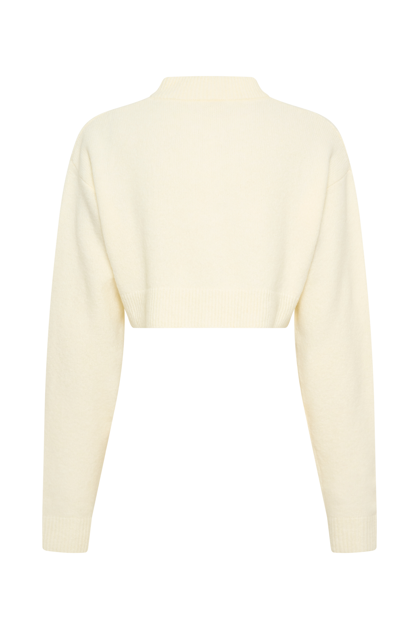 Shelby Knit Cardigan - Ivory Marle