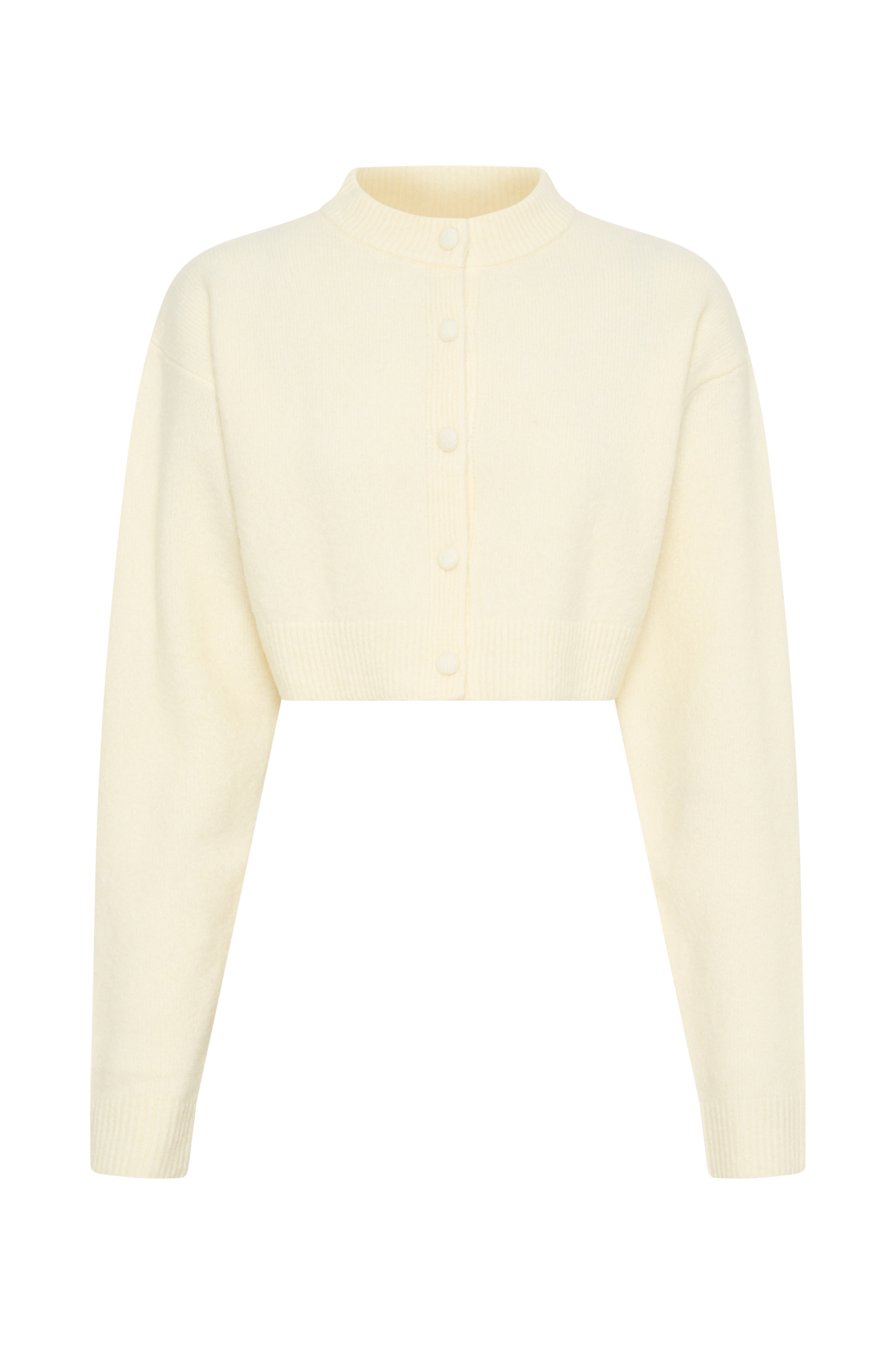 Shelby Knit Cardigan - Ivory Marle