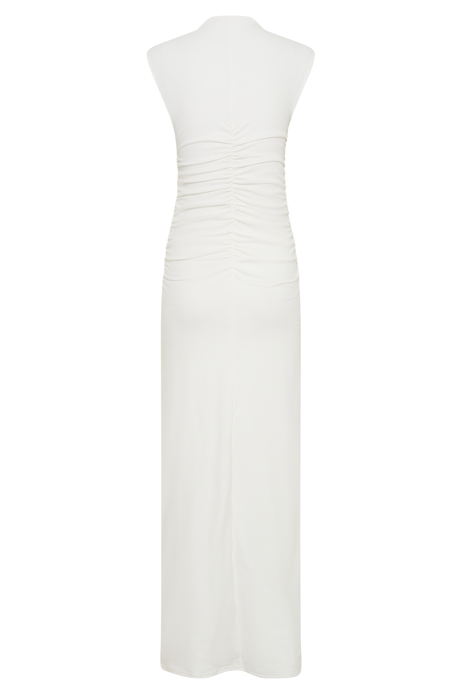 Elliot High Neck Sleeveless Maxi Dress - White #7