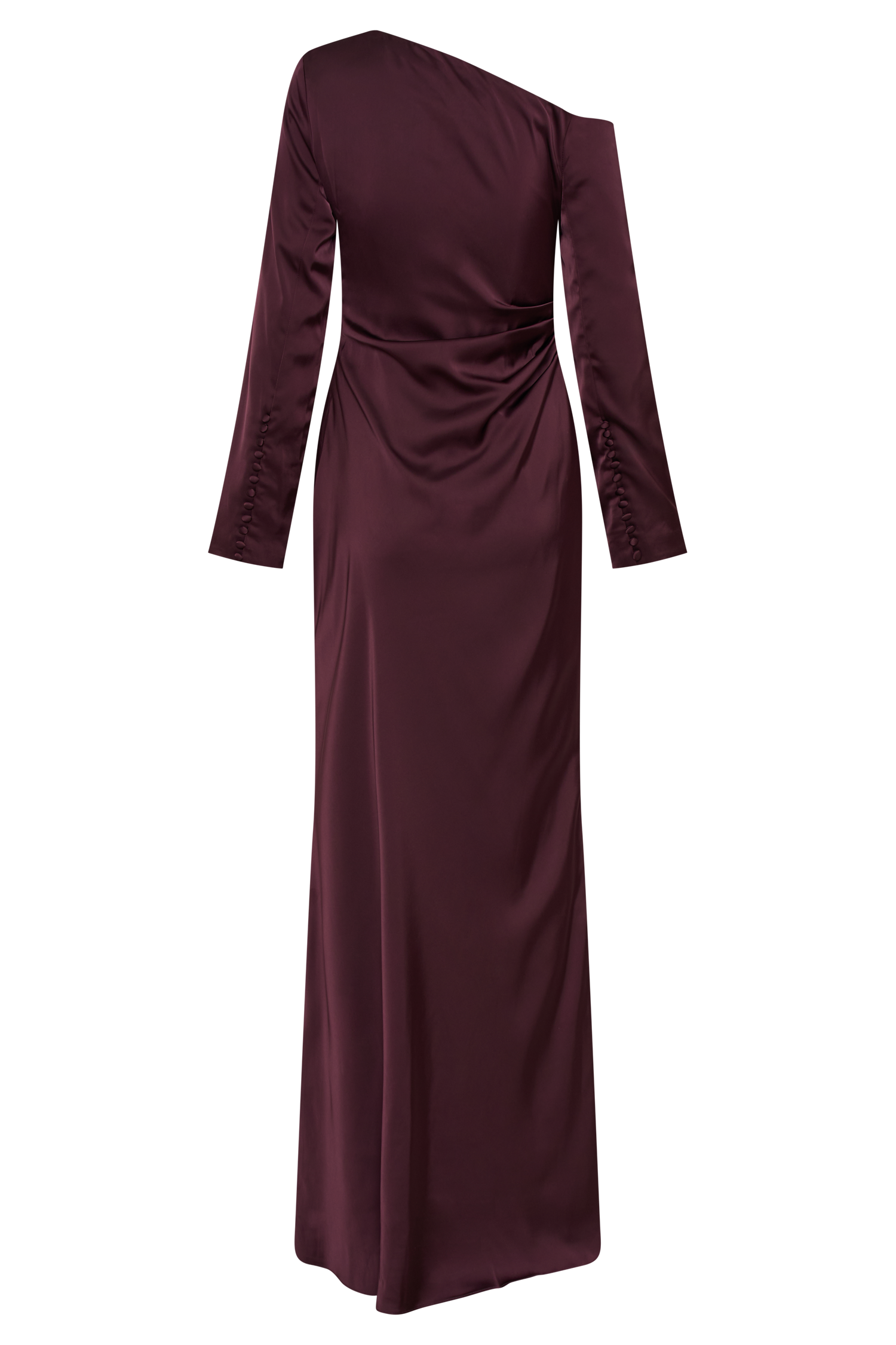 Avery Long Sleeve Maxi Dress - Plum #6