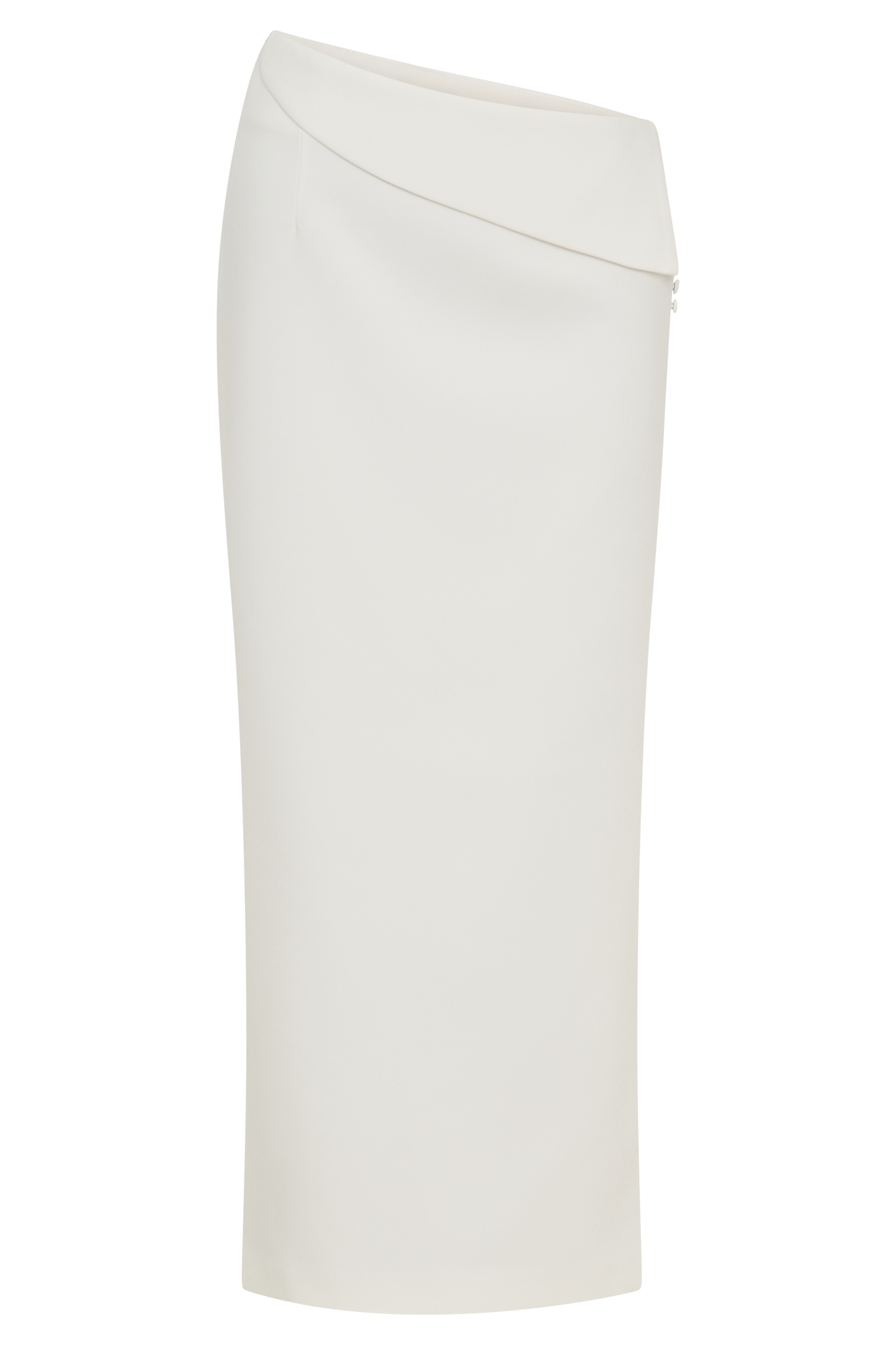 Astrid Suiting Midi Skirt - White #9