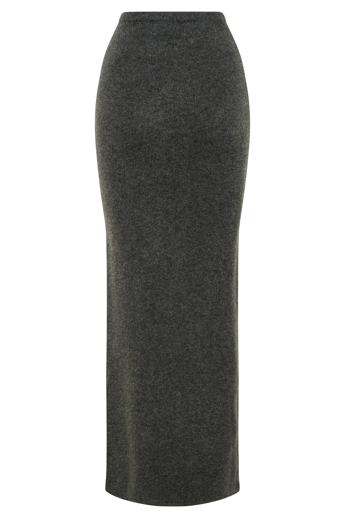 Elise Knit Maxi Skirt - Charcoal Marle