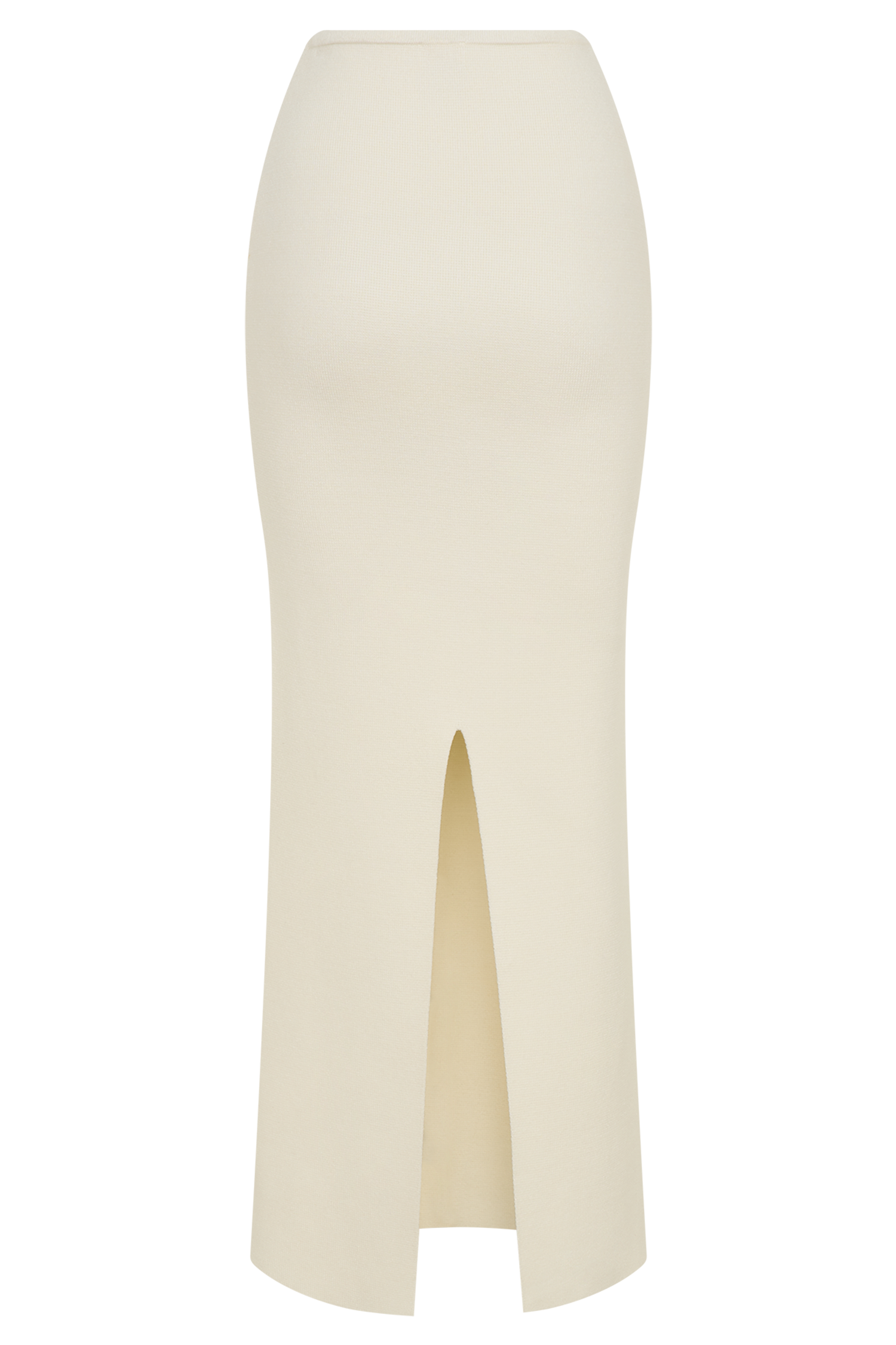 Kyle Knit Maxi Skirt - Ivory #6