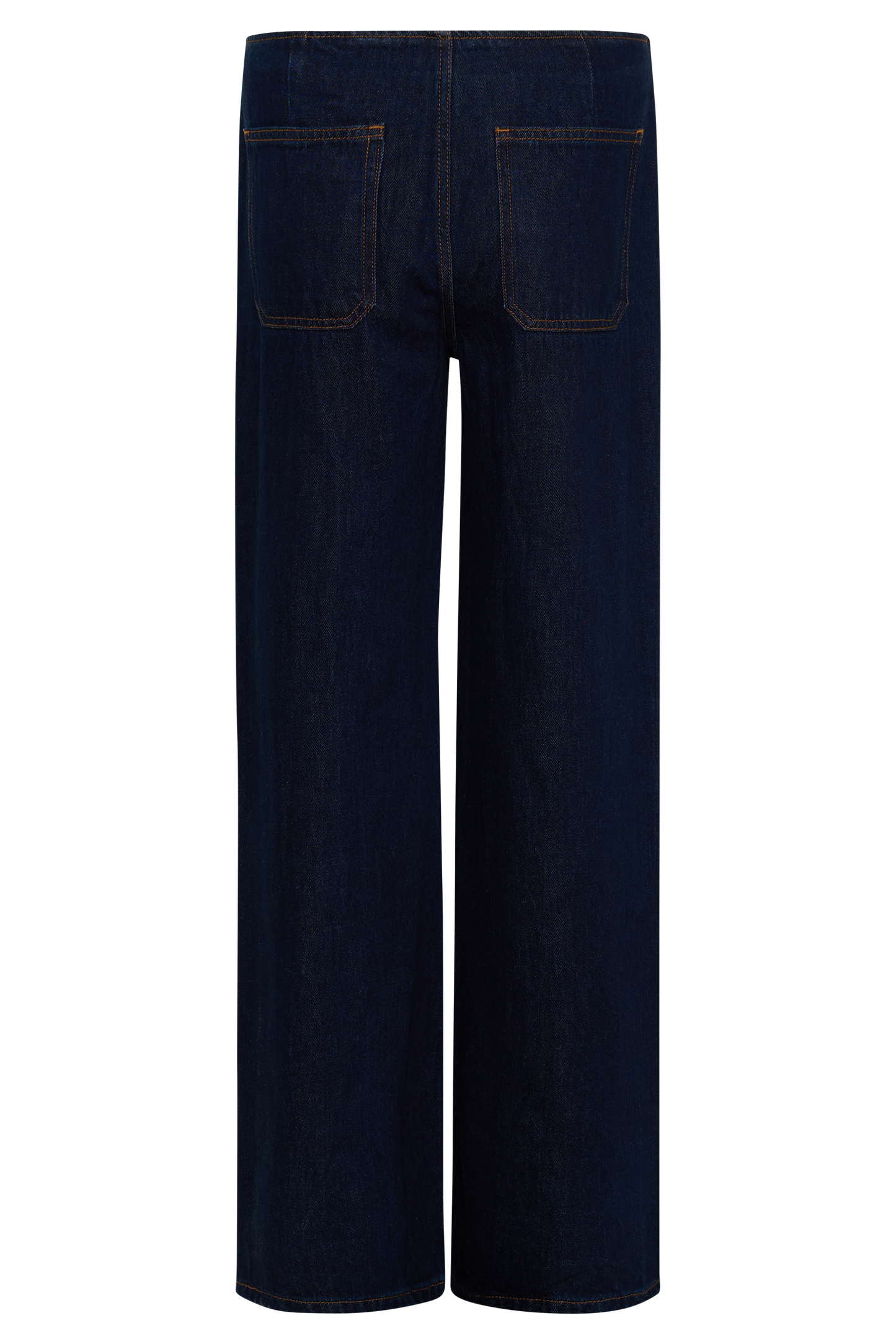 Caitlin Mid Rise Denim Jeans - Indigo Blue