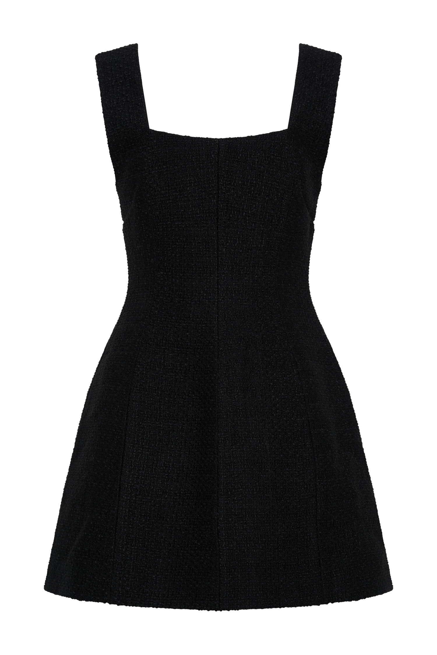Desire Boucle Mini Dress - Black #7
