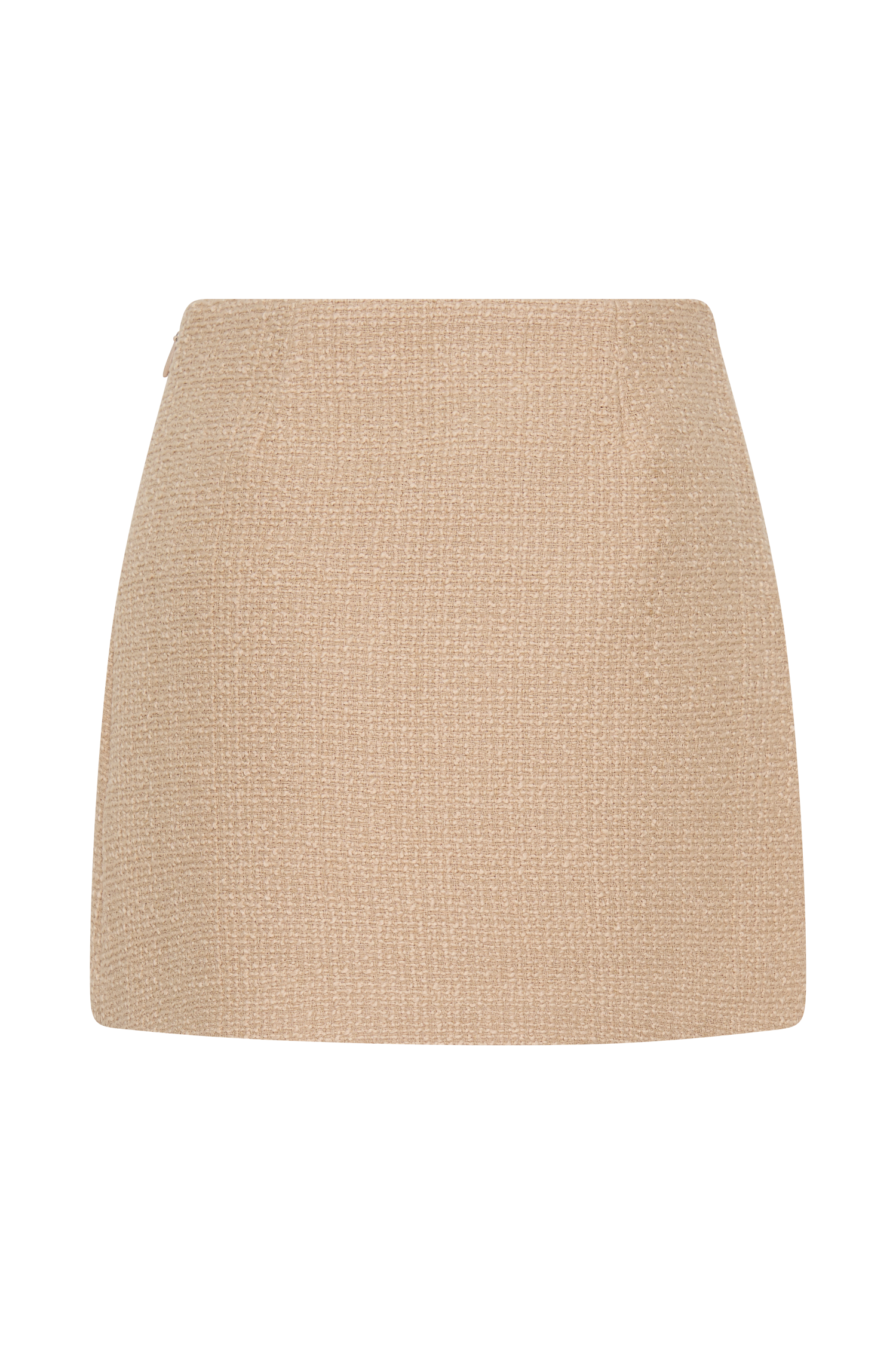 Camilla Boucle Mini Skirt - Light Taupe #8