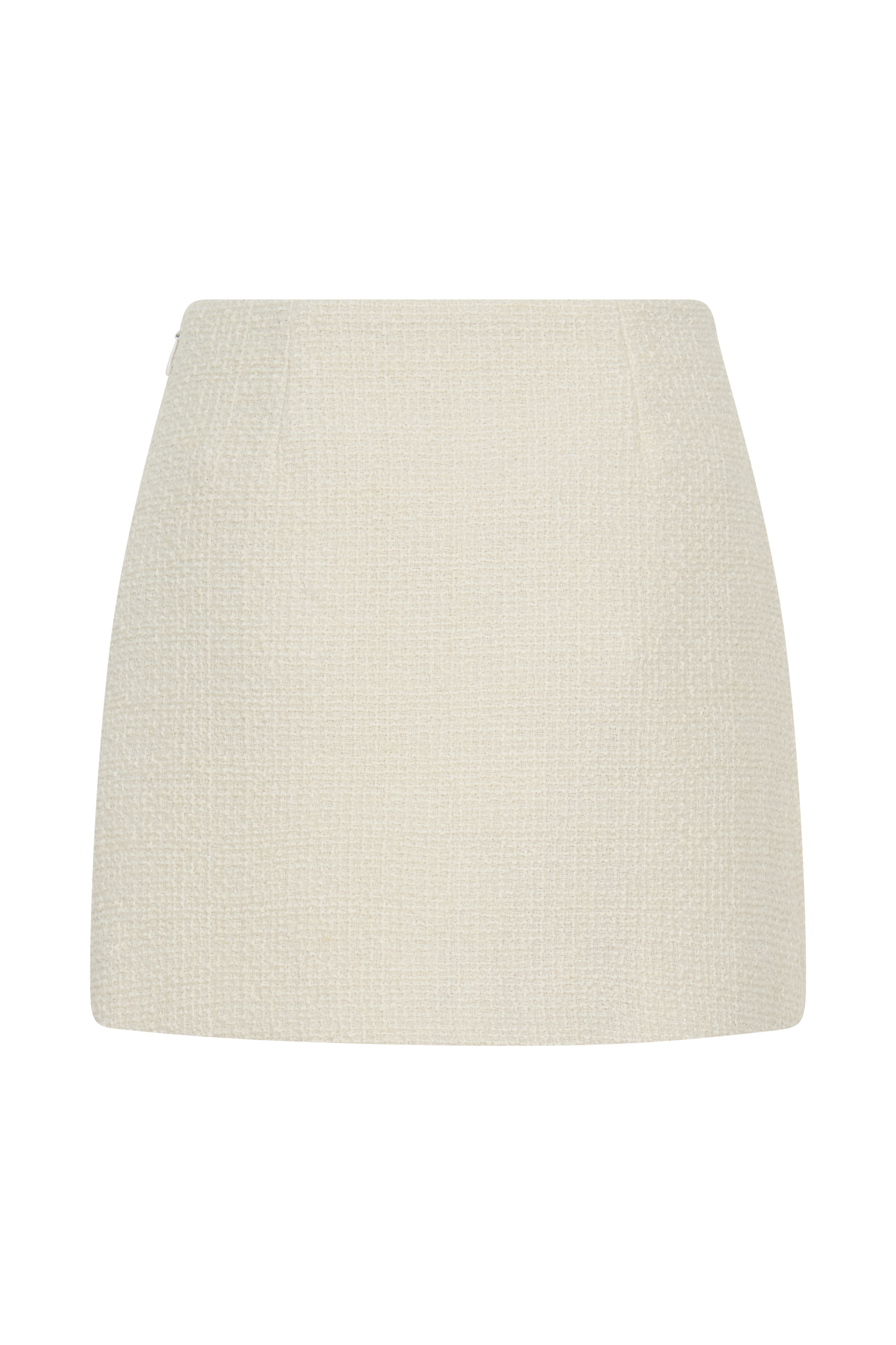 Camilla Boucle Mini Skirt - Ivory #7