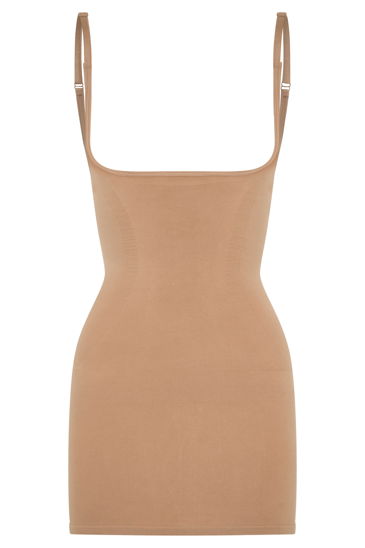 Jocelyn Backless Shapewear Mini Dress - Latte #6