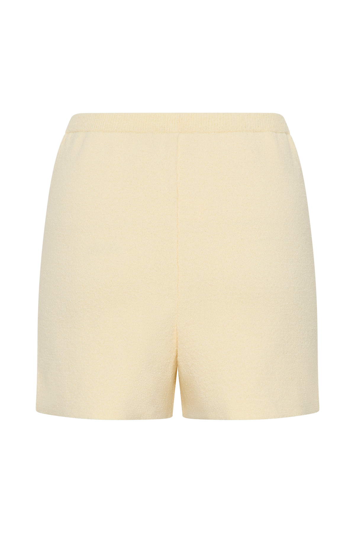 Malika Knit Shorts - Lemon